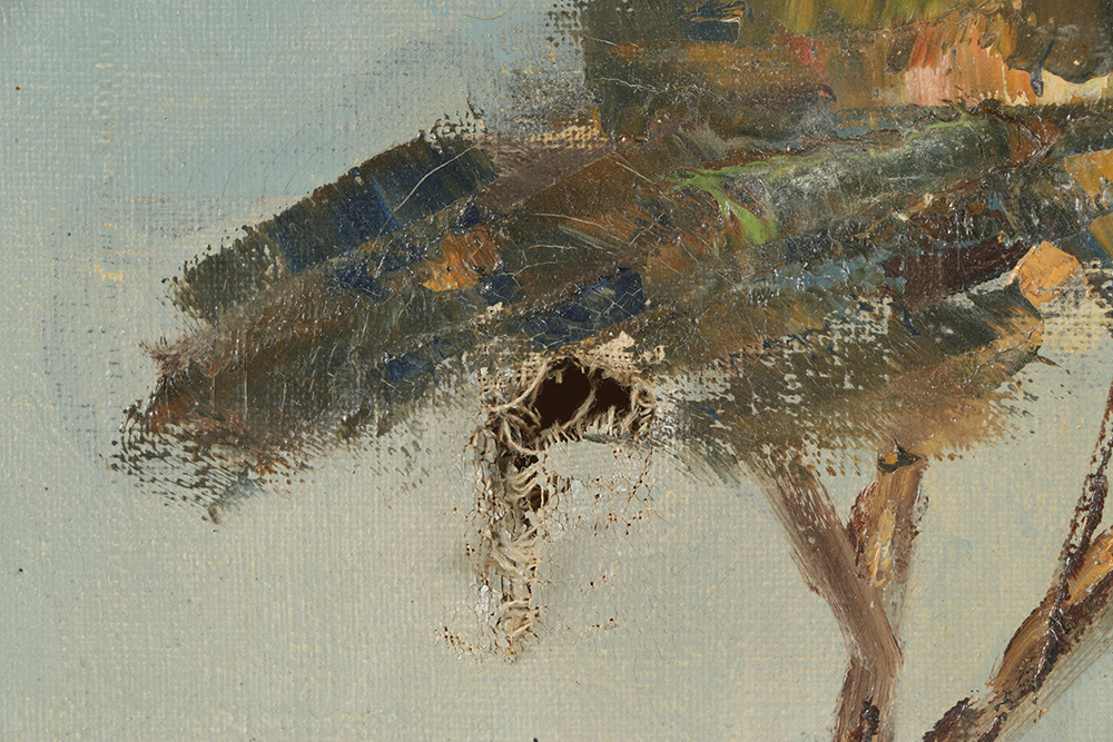 Friedrich Karl Thauer Oil Painting on Canvas Coastal Scene