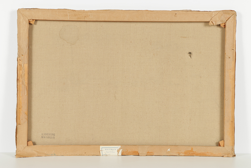 Friedrich Karl Thauer Oil Painting on Canvas Coastal Scene