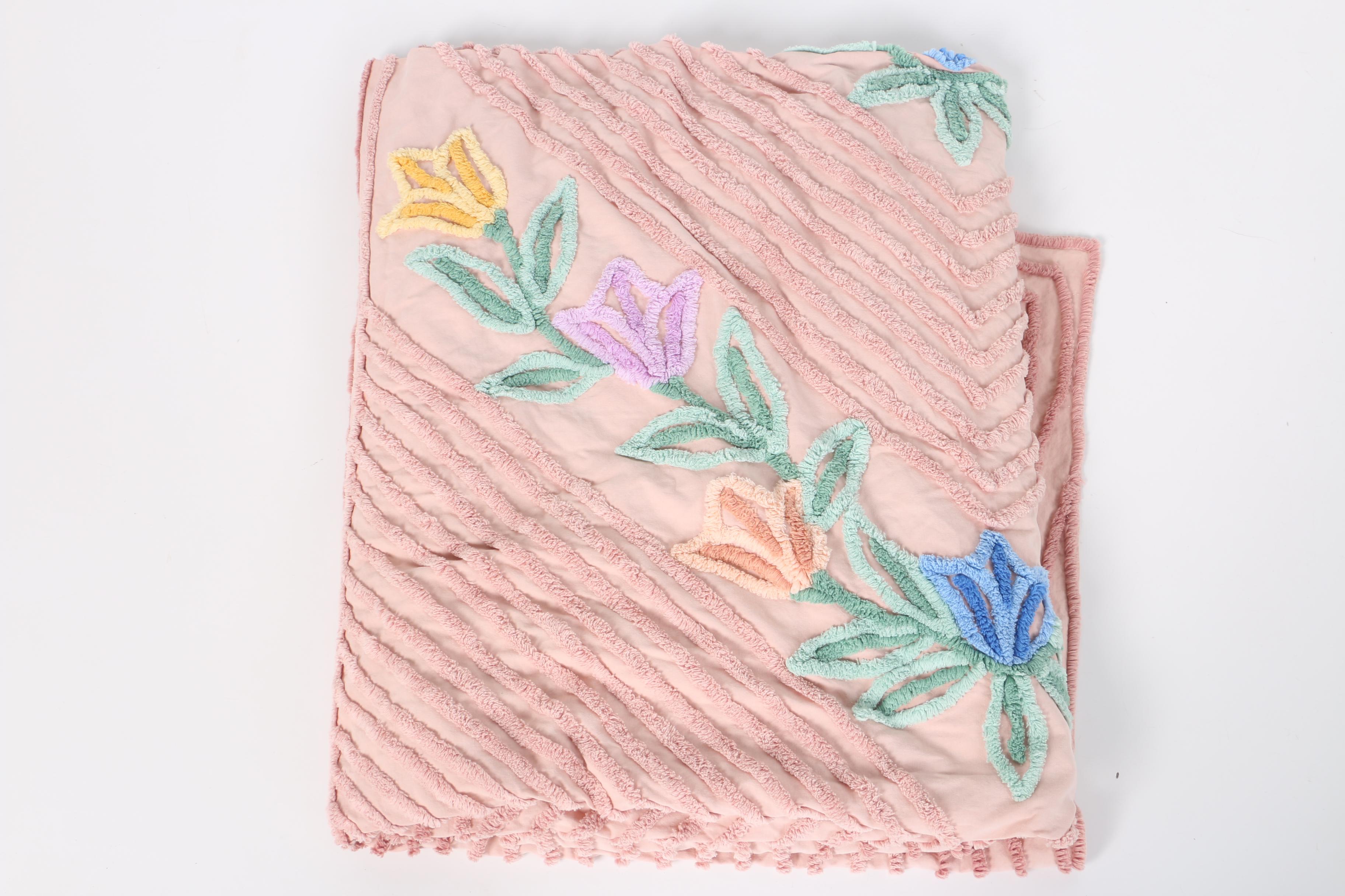 Trio Of Chenille Bedspreads