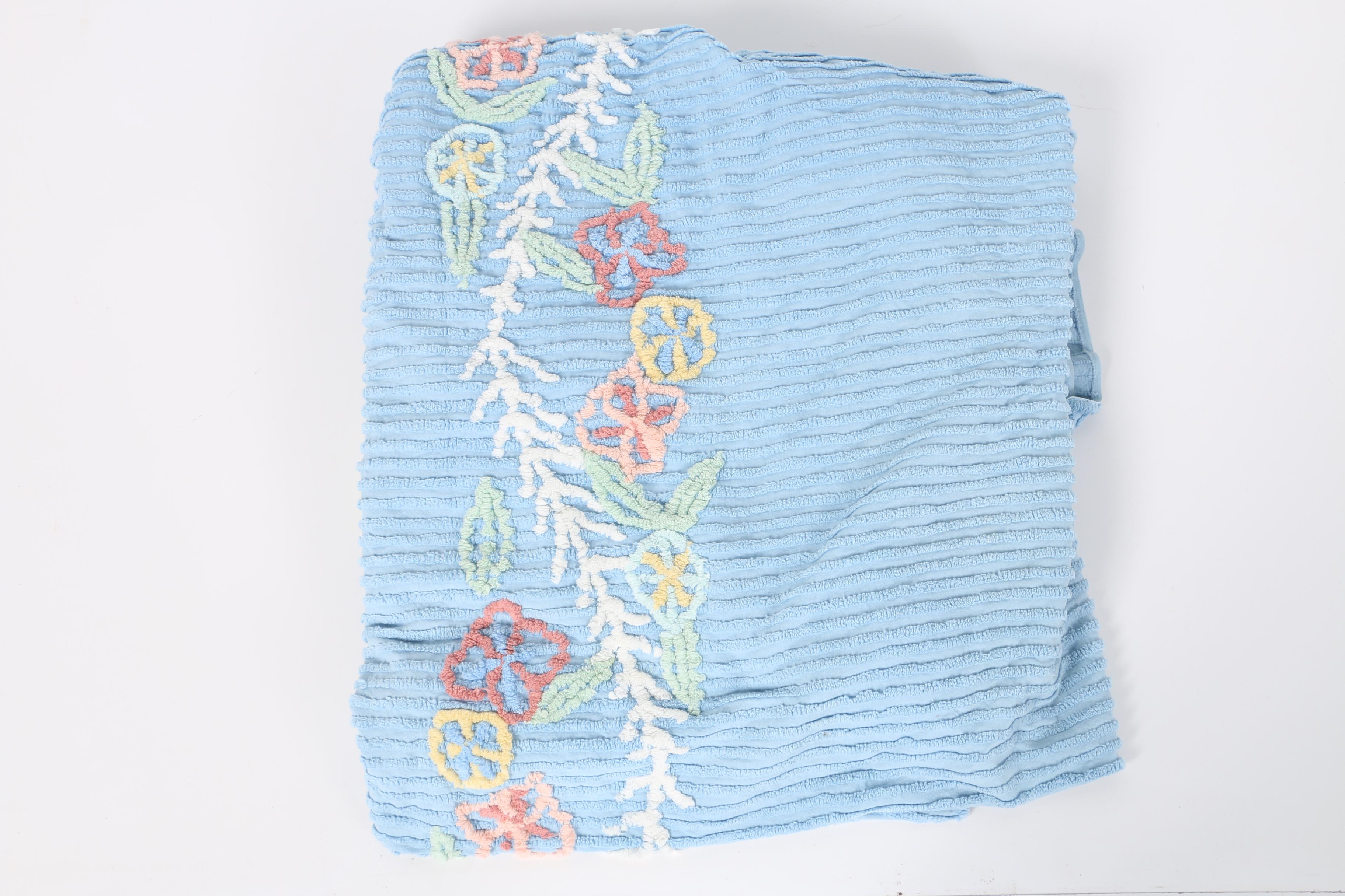 Trio Of Chenille Bedspreads