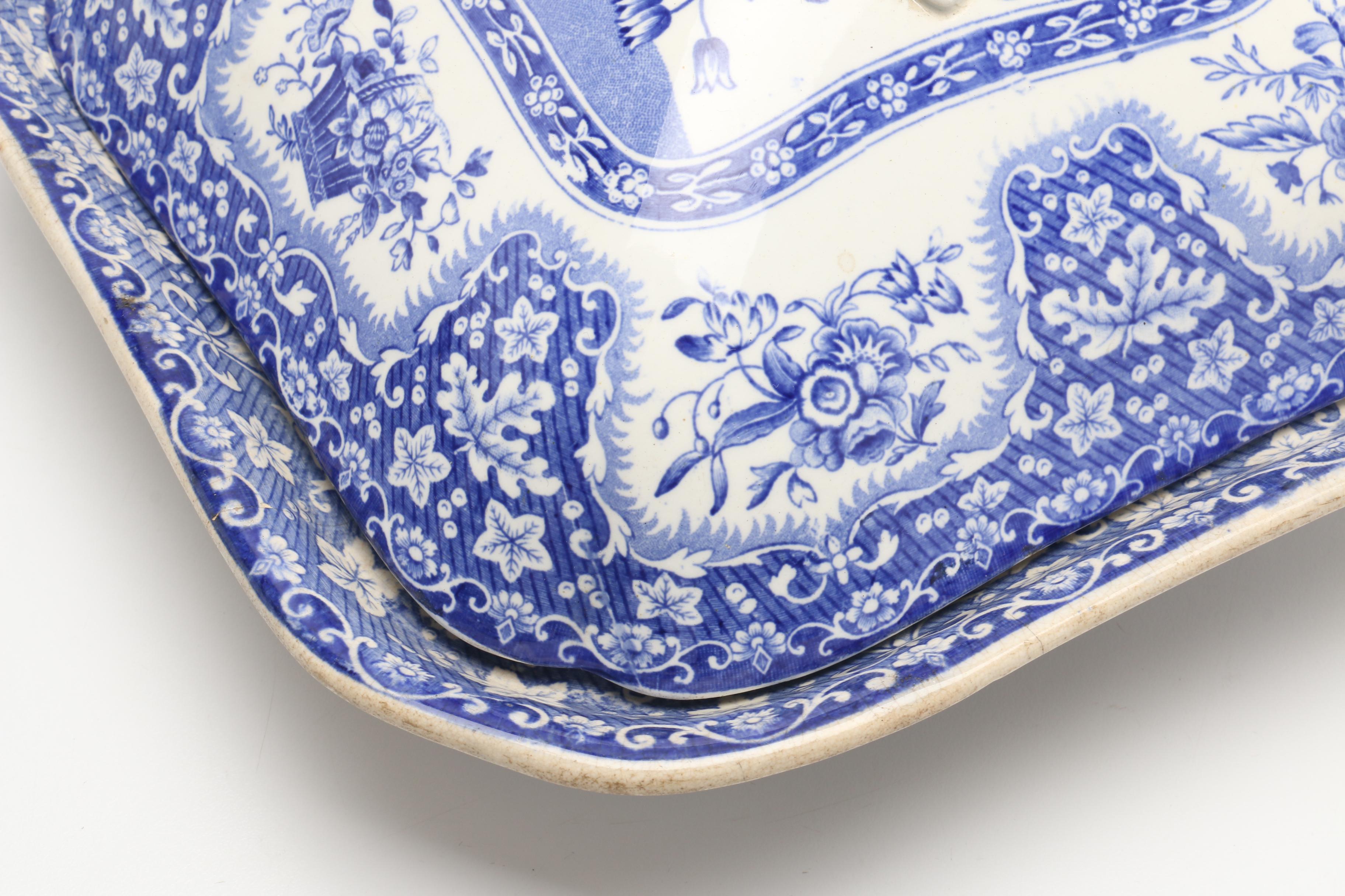 Spode Transferware and Kensington Tray
