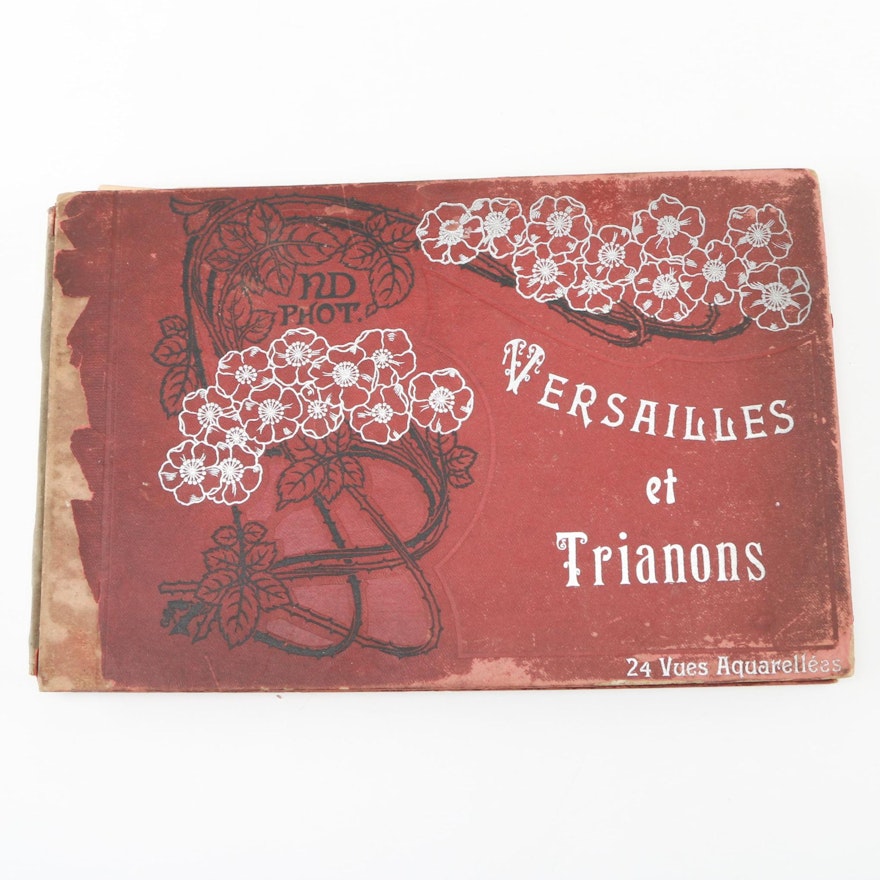 Circa 1900 French Photogravure Edition of "Versailles et Trianons"