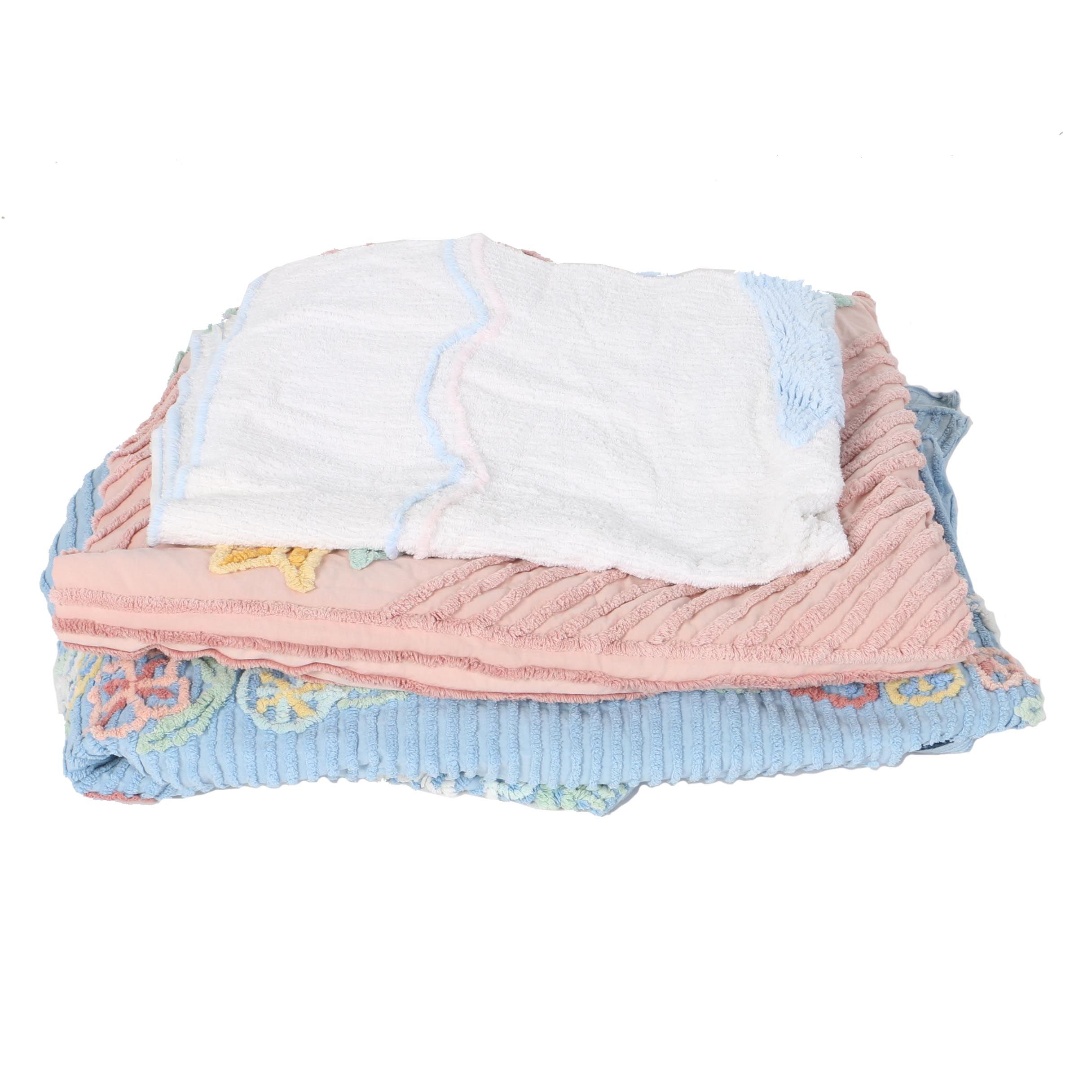 Trio Of Chenille Bedspreads