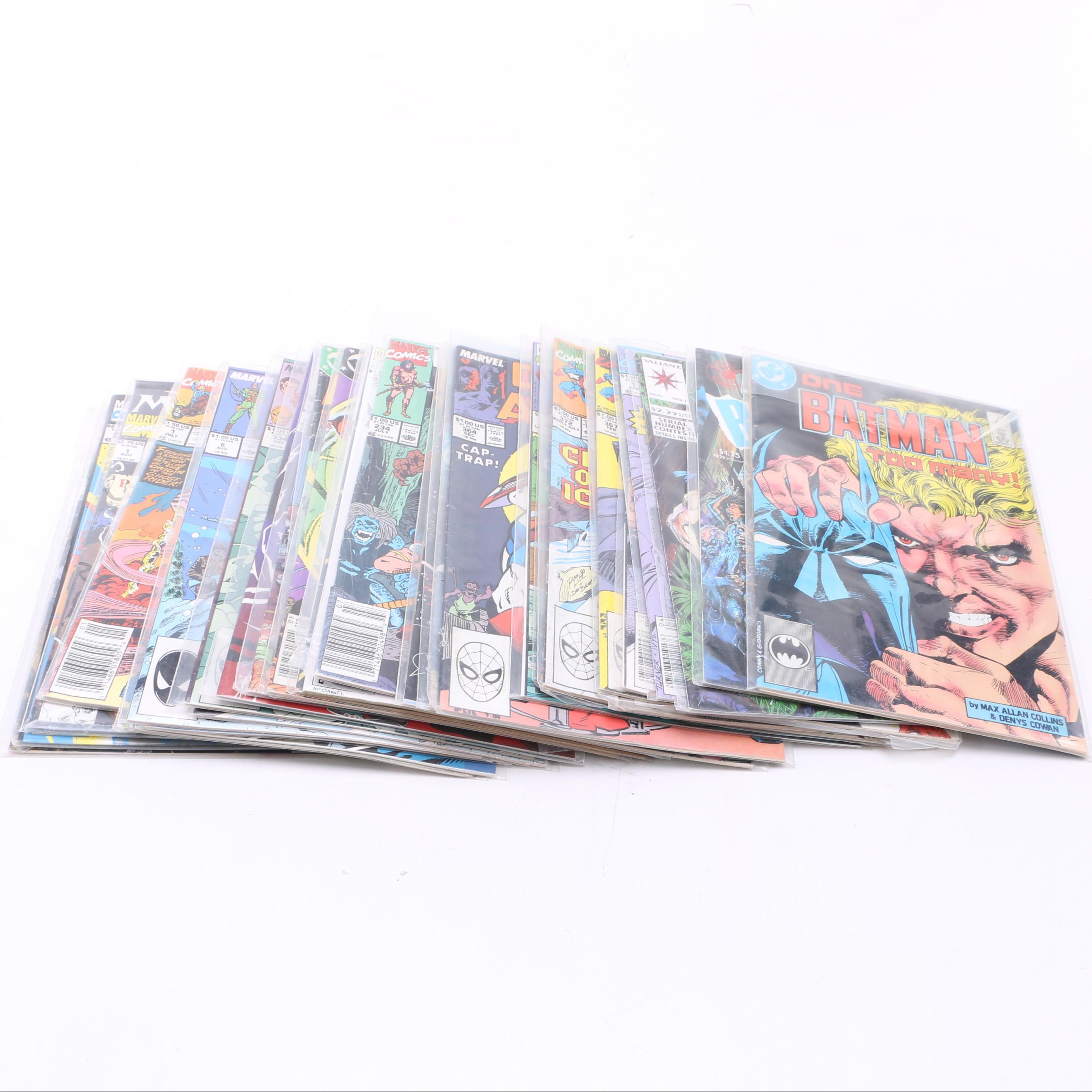 Vintage Comic Books Circa Late 1980s-90s