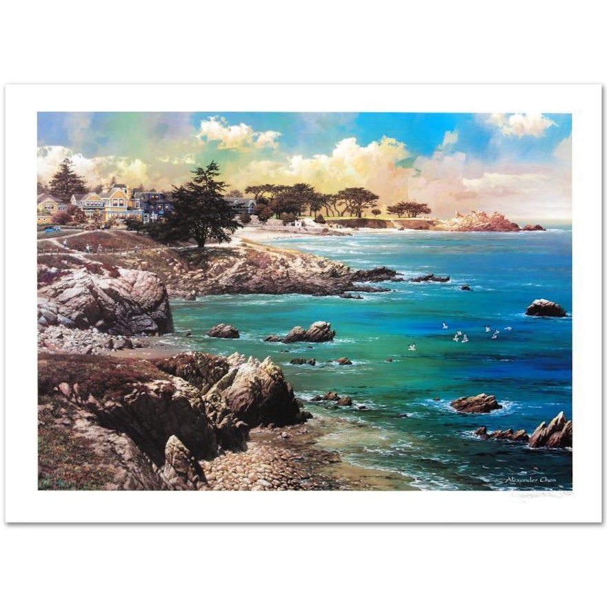Alexander Chen Limited Edition Offset Lithograph "Along the Coast"