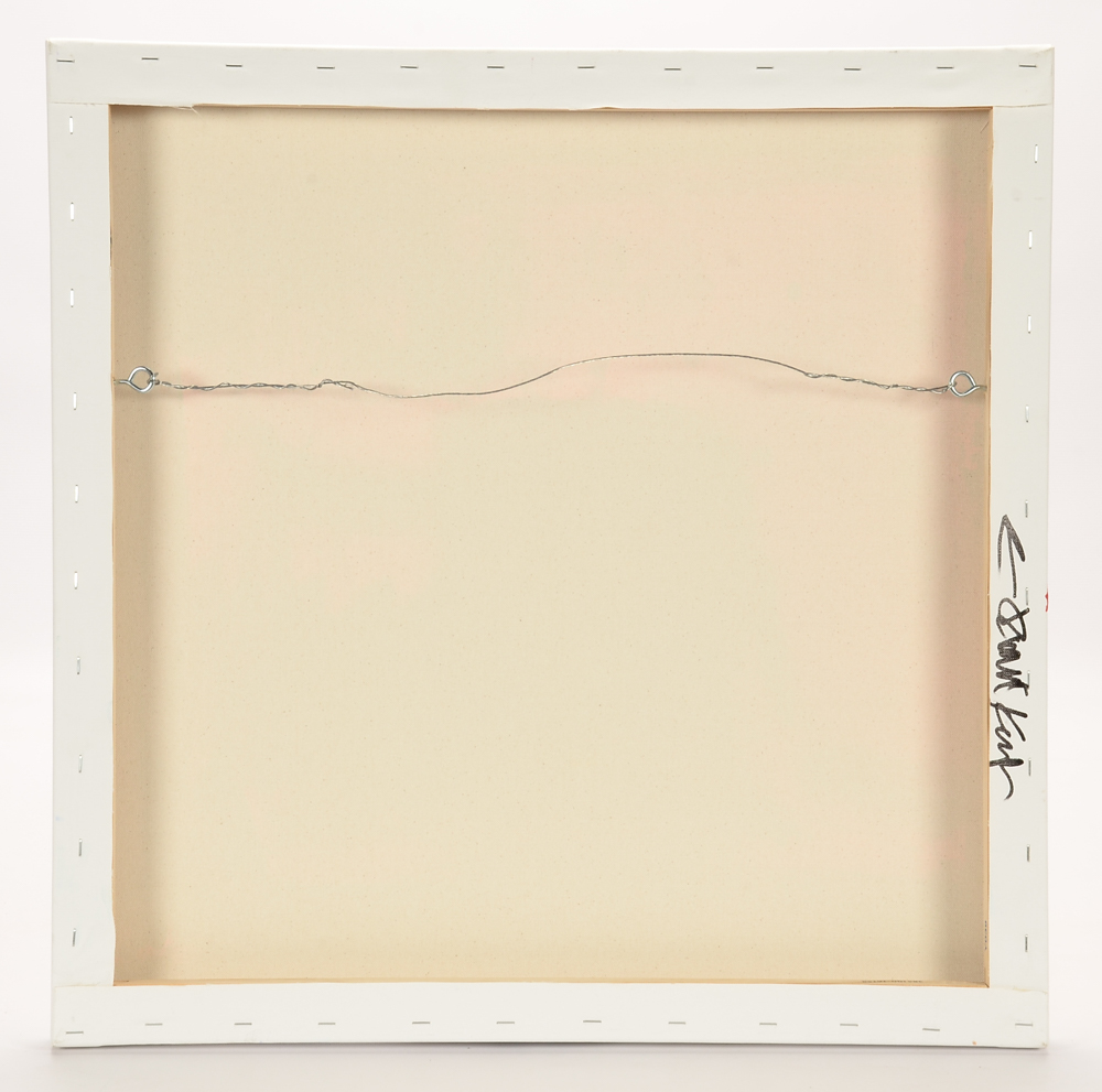 Robbie Kemper Original Abstract Acrylic on Canvas "Red, Orange, Blue"