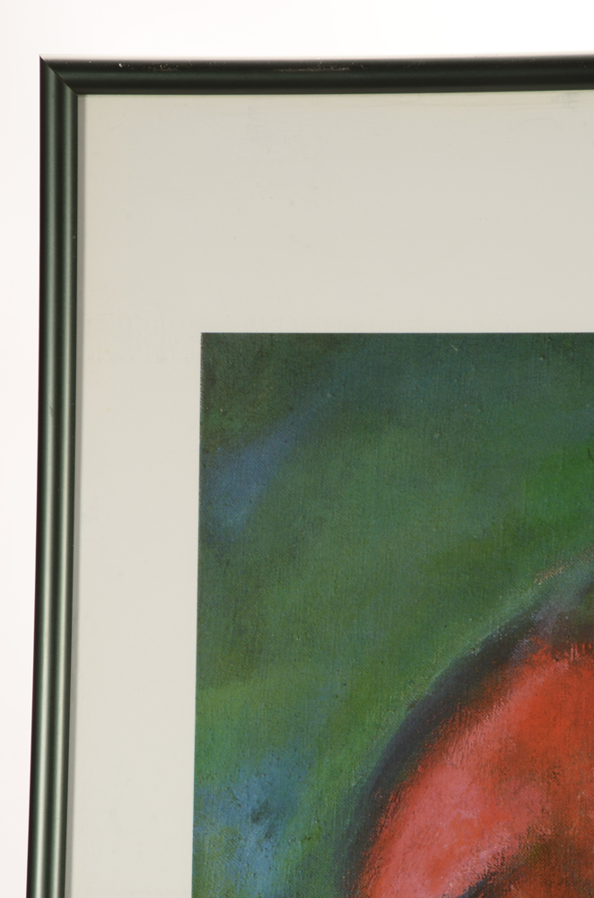 Offset Lithograph after Blumenstillleben St. Jean Cap Ferrat