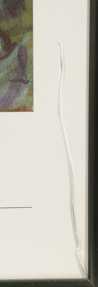 Offset Lithograph after Blumenstillleben St. Jean Cap Ferrat