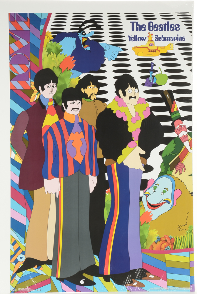 The Beatles "Yellow Submarine" Offset Lithograph Poster