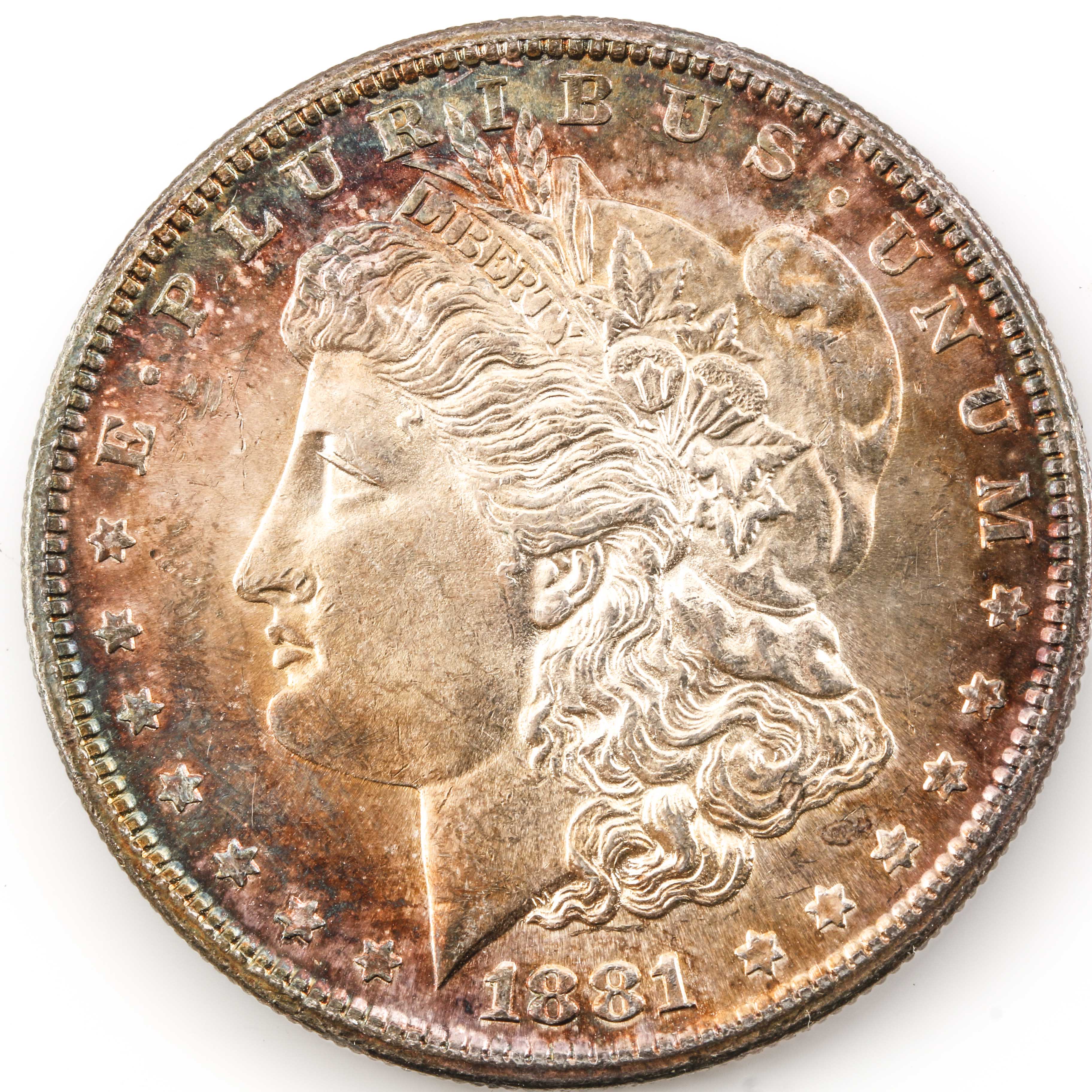1881 S Morgan Silver Dollar
