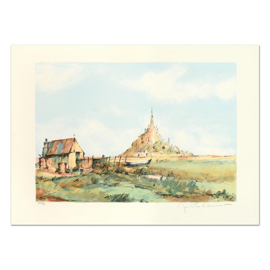Laurant Signed Limited Edition Lithograph "San Michel"