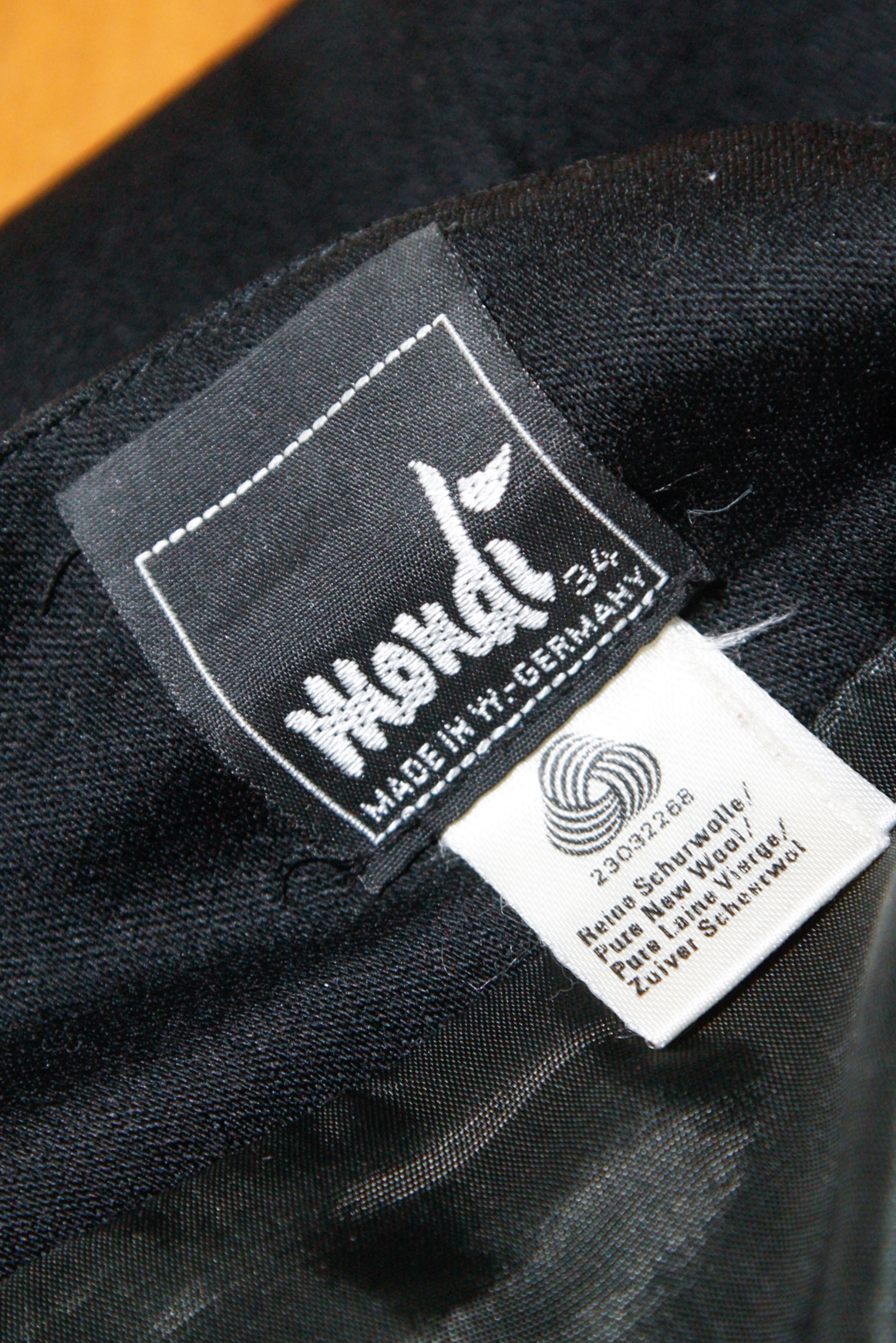 Pair of Women's Pleated Wool Skirts