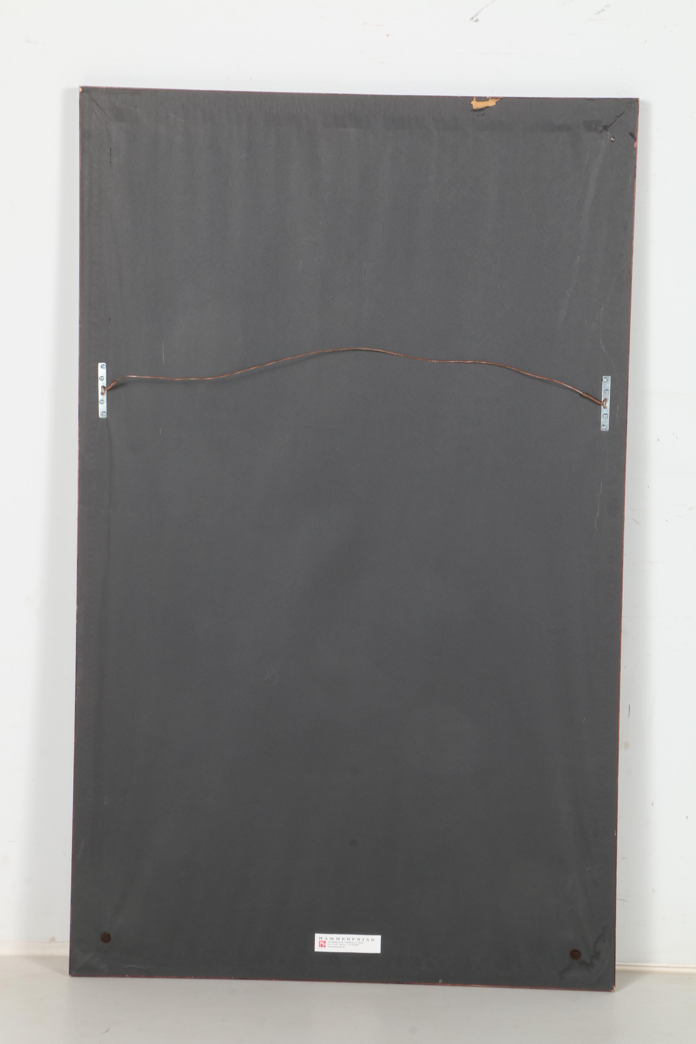 Large Oil on Canvas "White Stallion"