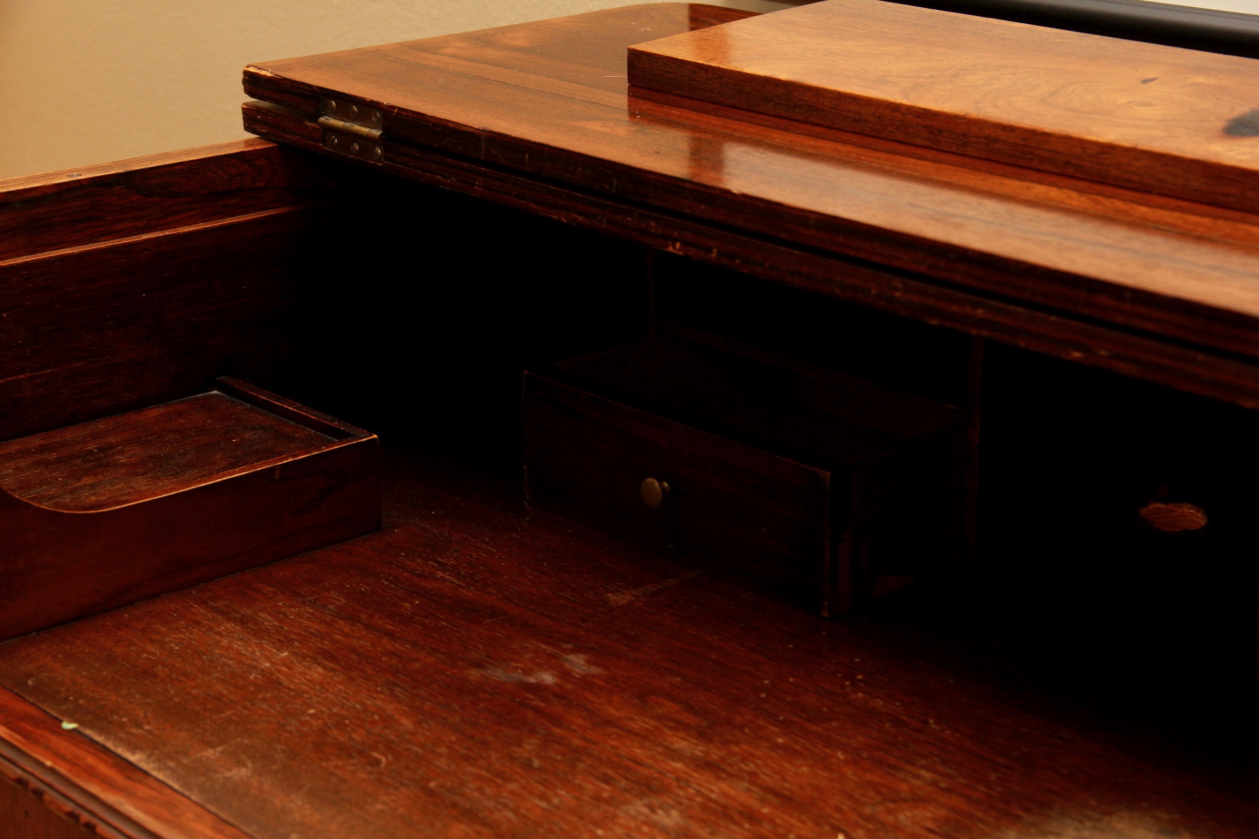 Vintage Spinet Piano Desk