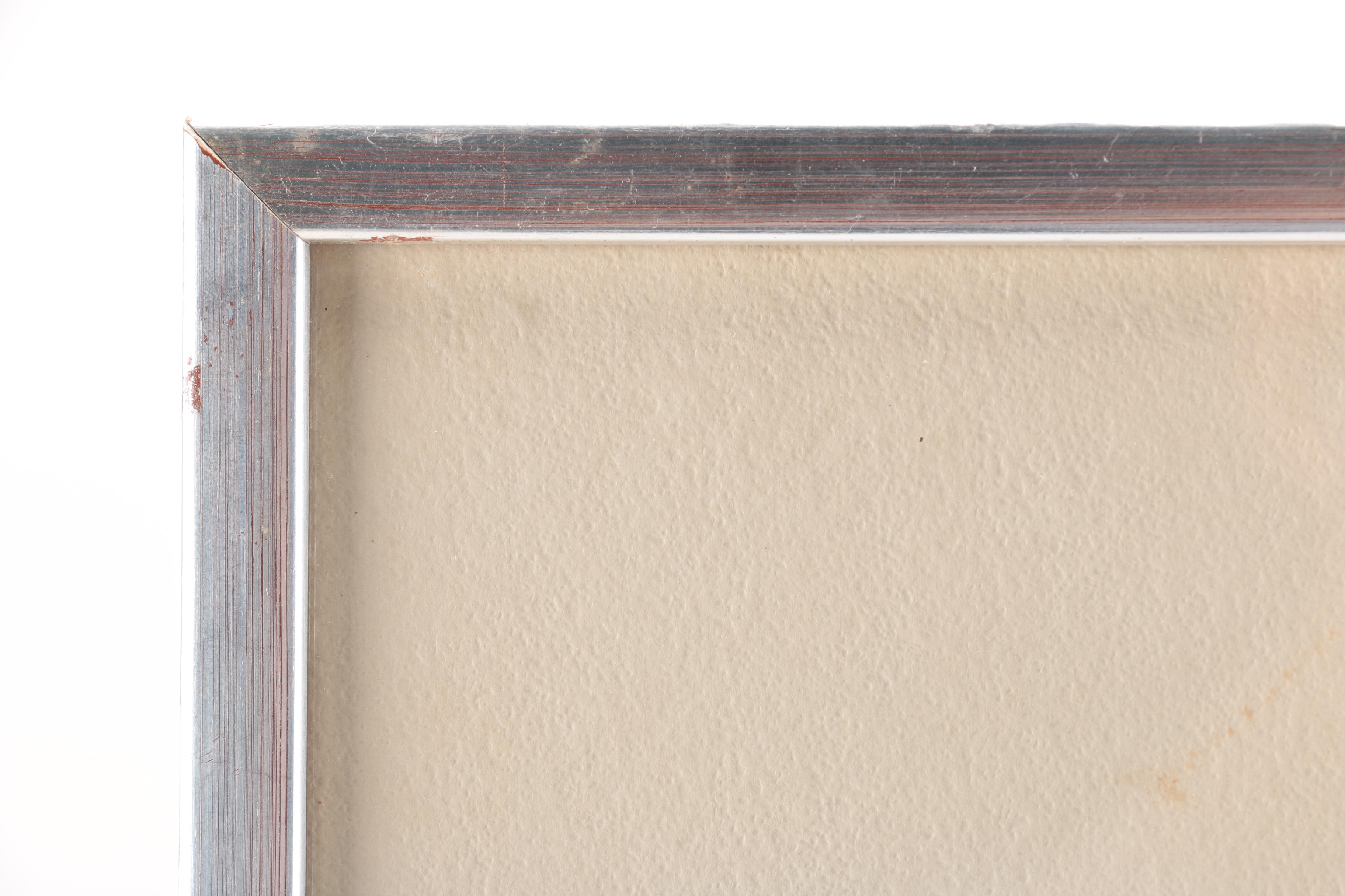 E. E. Mackay Graphite Drawing "Original Kitchen - Wayside Inn, Sudbury"