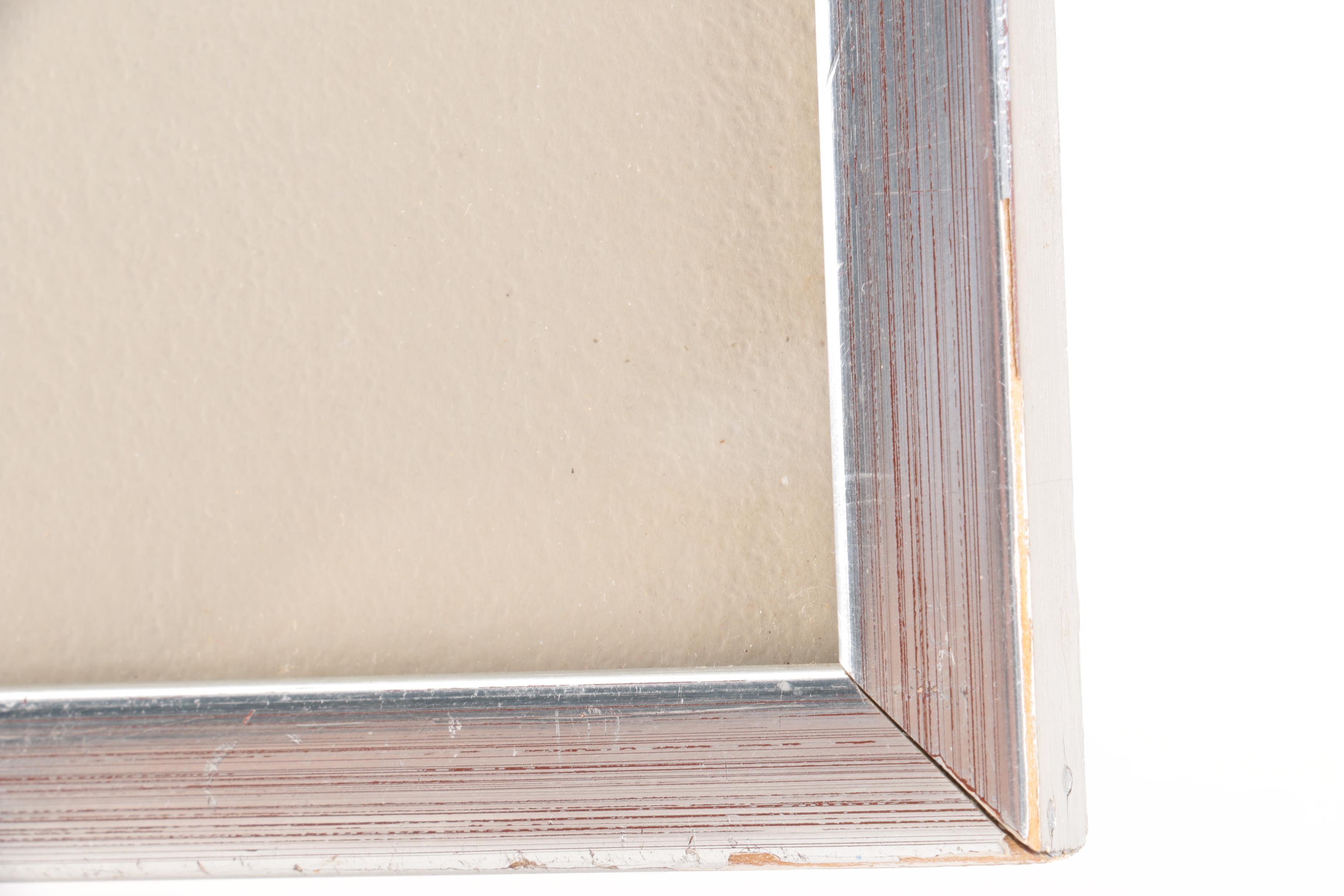 E. E. Mackay Graphite Drawing "Original Kitchen - Wayside Inn, Sudbury"