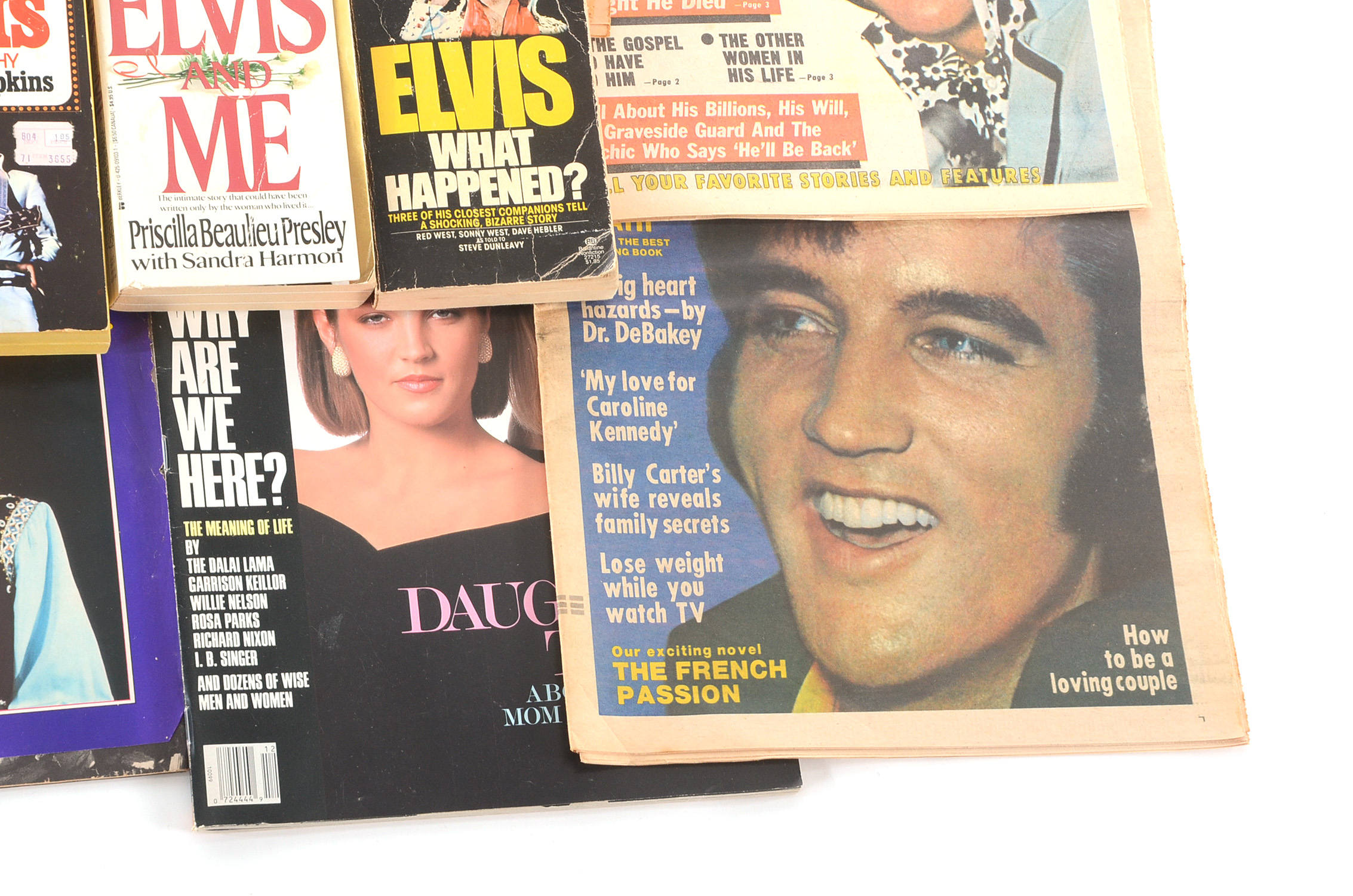 Group of Elvis Presley Collectibles