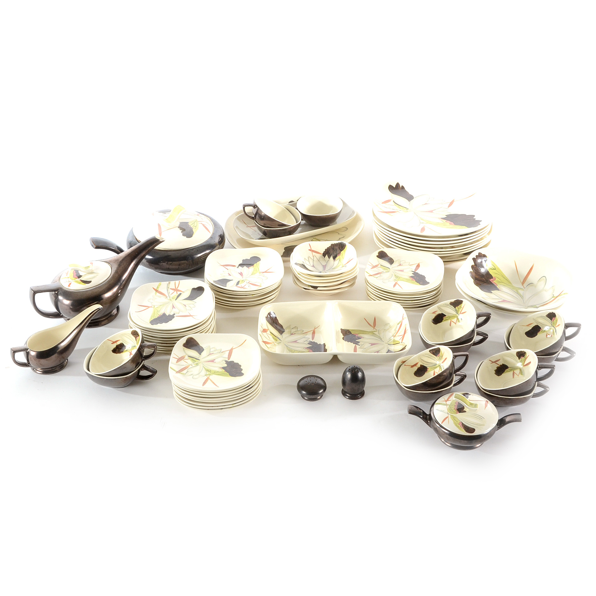 Group of Redwing "Lotus" China Dinnerware