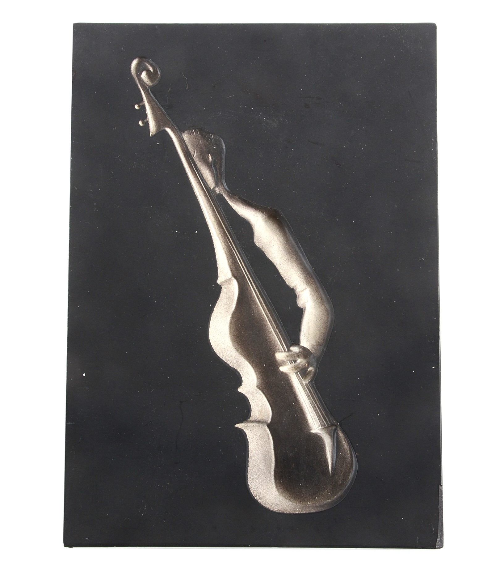 Musician Motif Plaster Wall Art