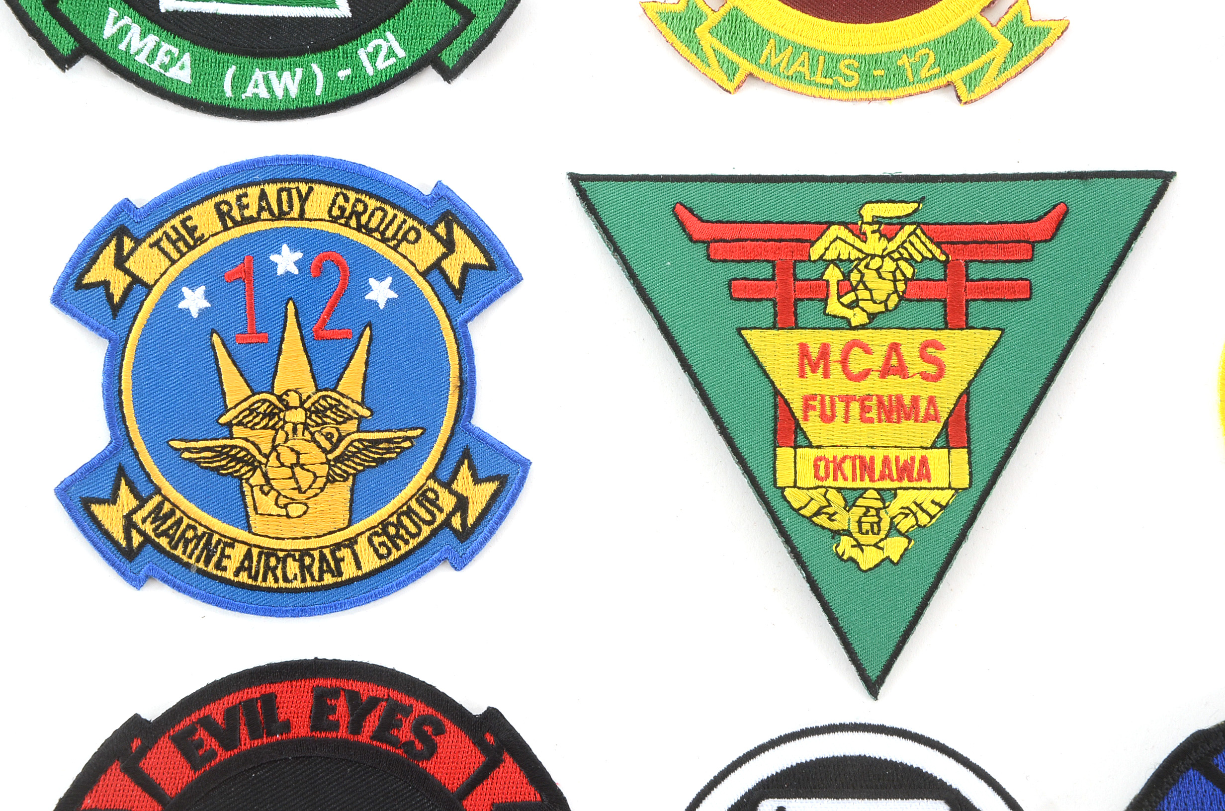 Collection of Nine Modern Military Patches