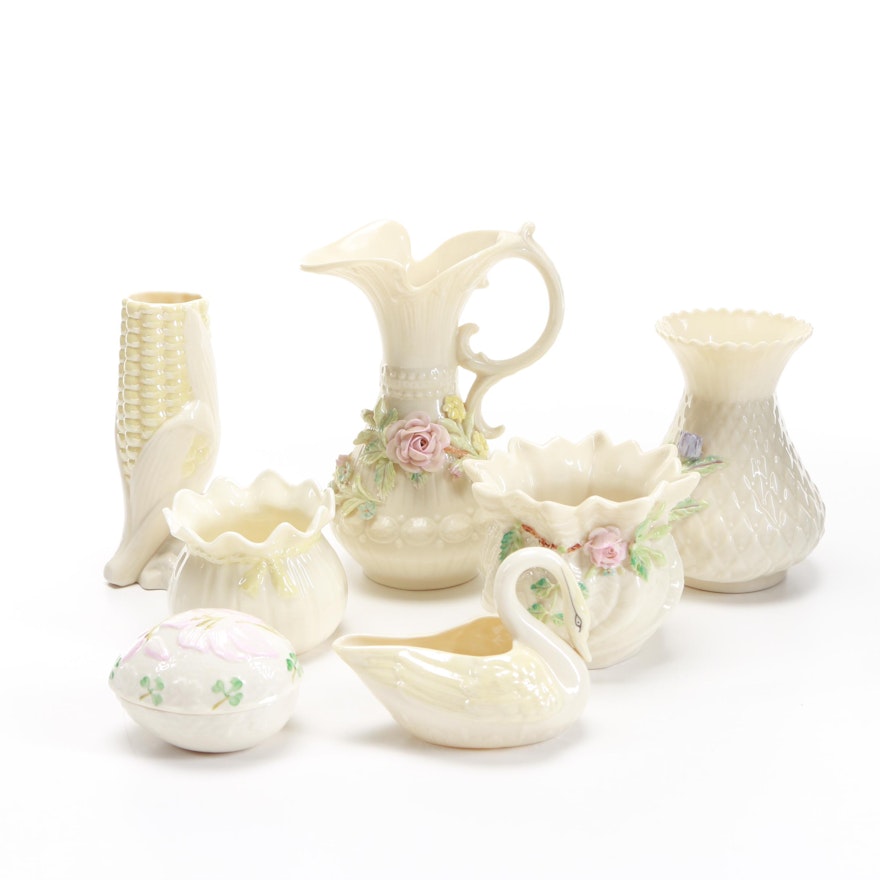 Collection of Belleek Porcelain