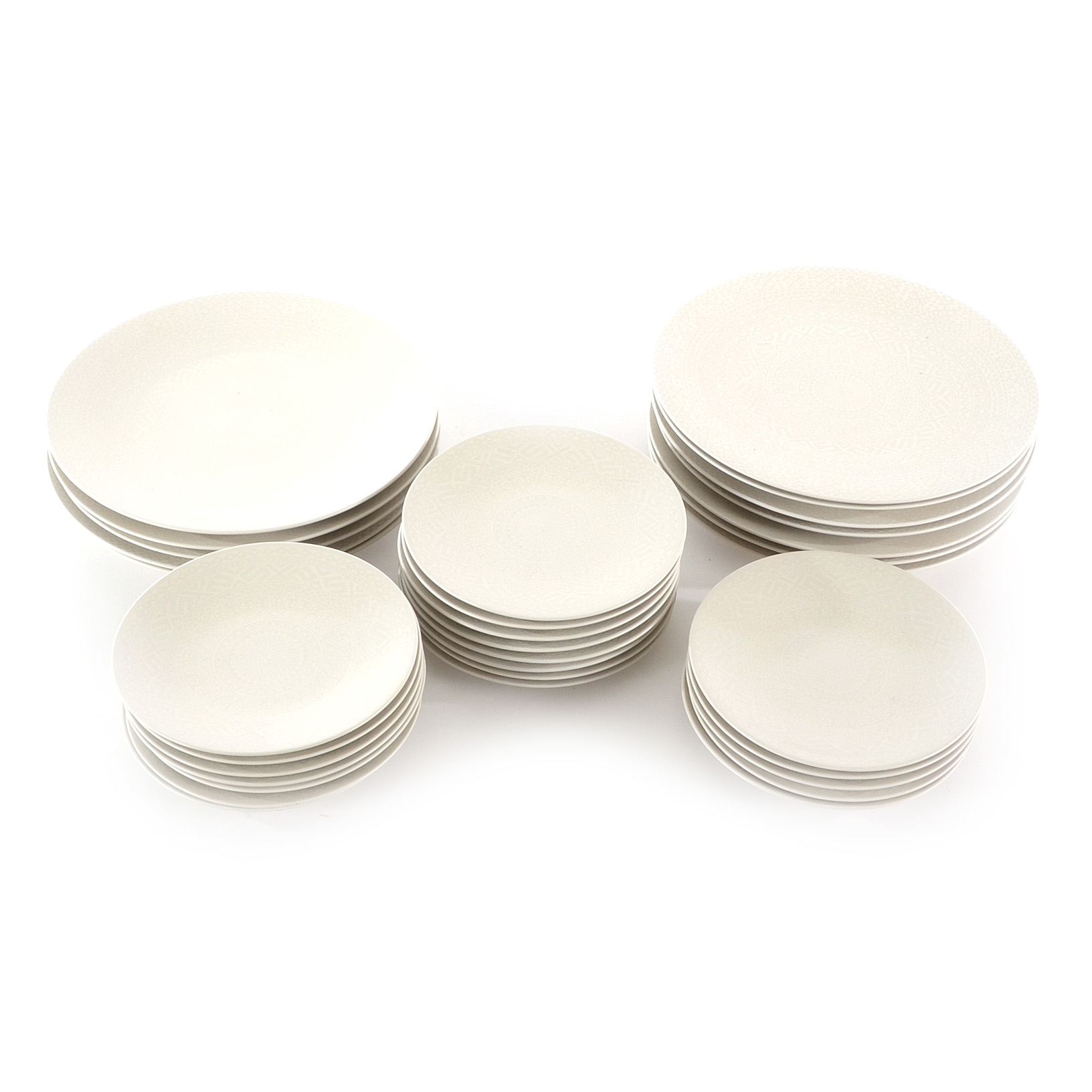 Collection of Crate and Barrel Dinnerware