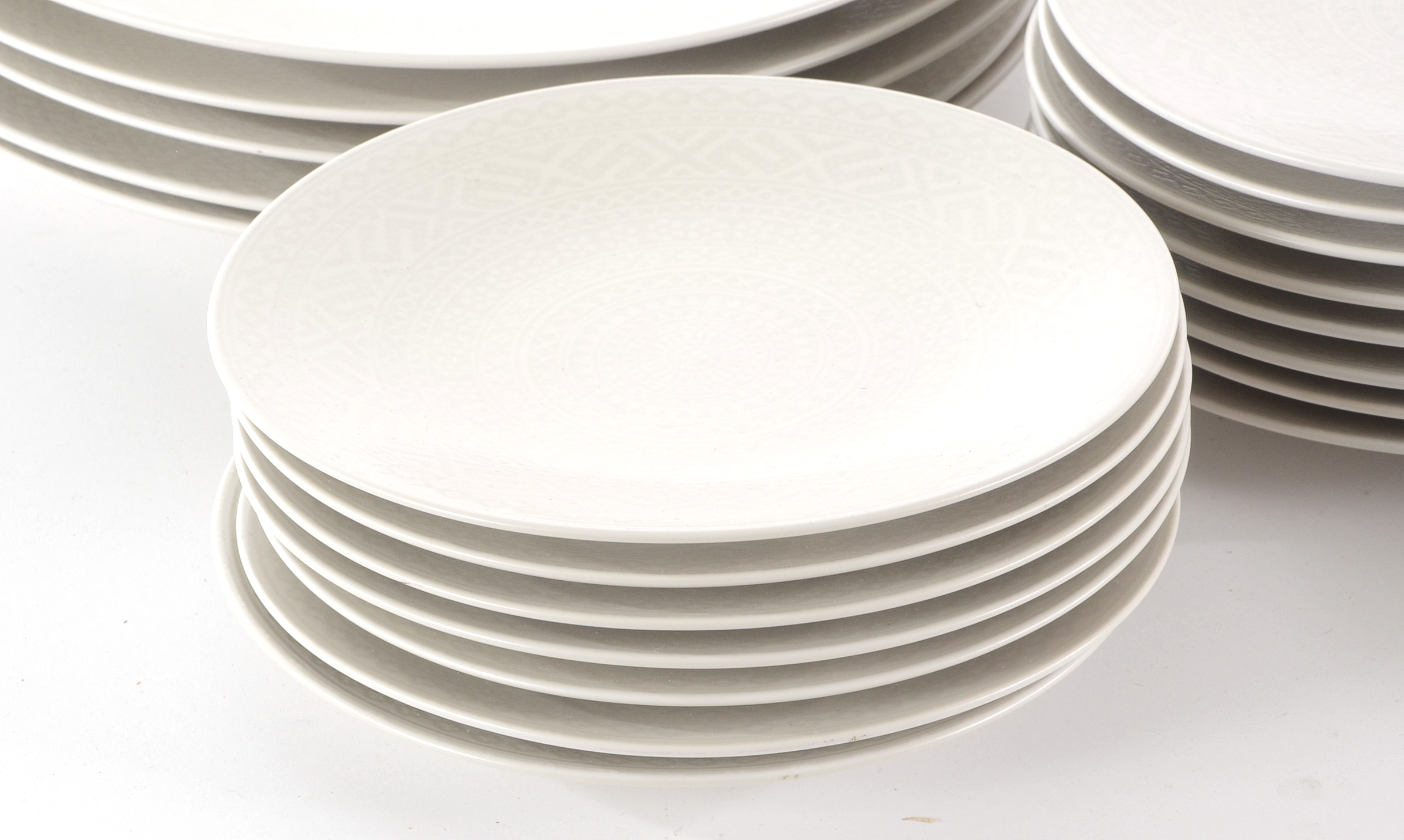 Collection of Crate and Barrel Dinnerware