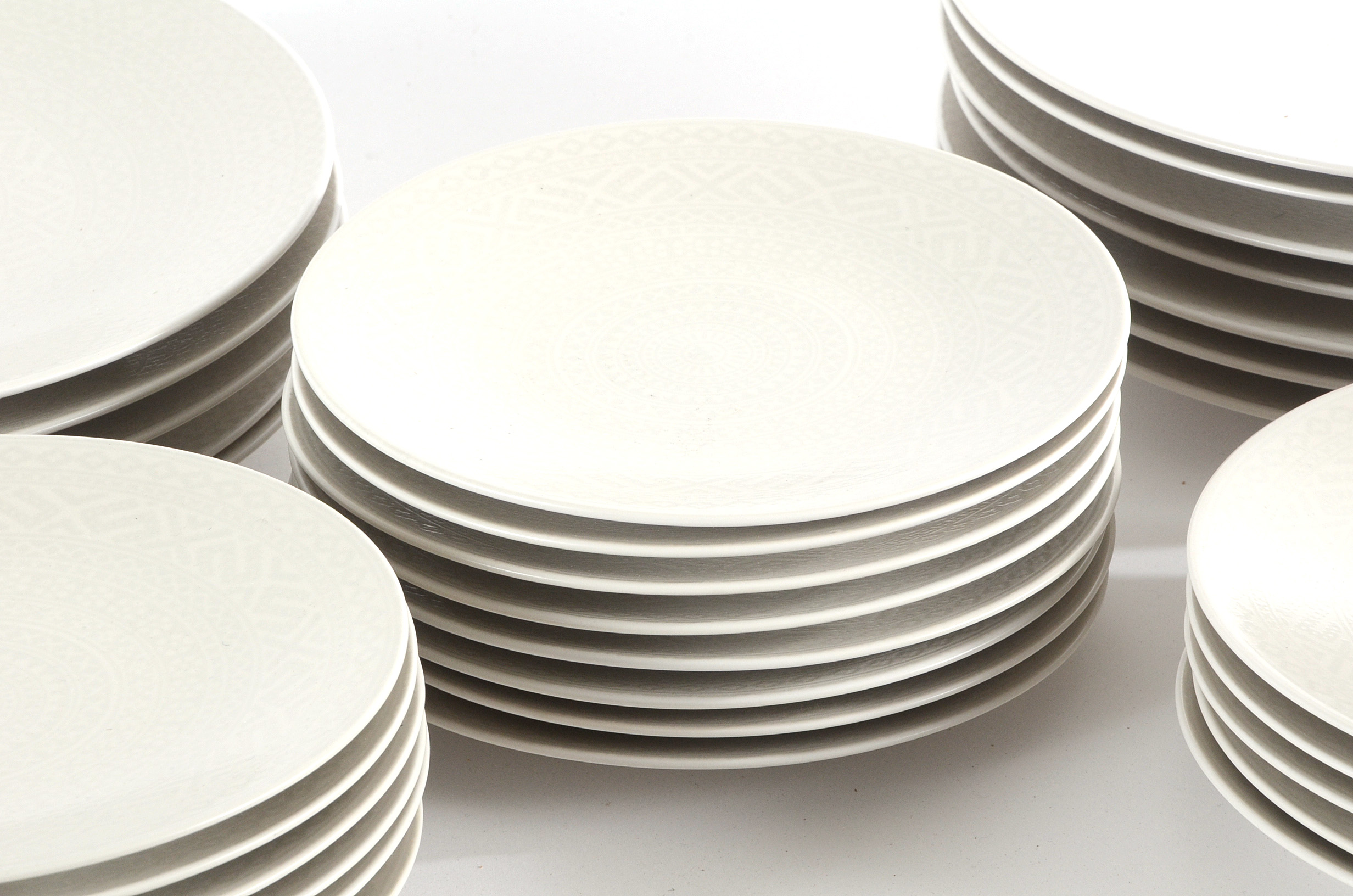 Collection of Crate and Barrel Dinnerware