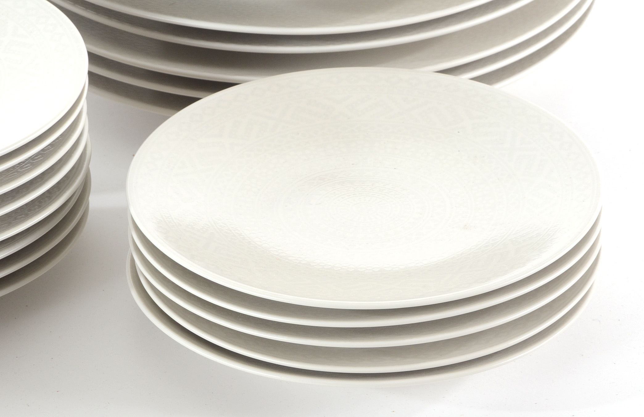Collection of Crate and Barrel Dinnerware