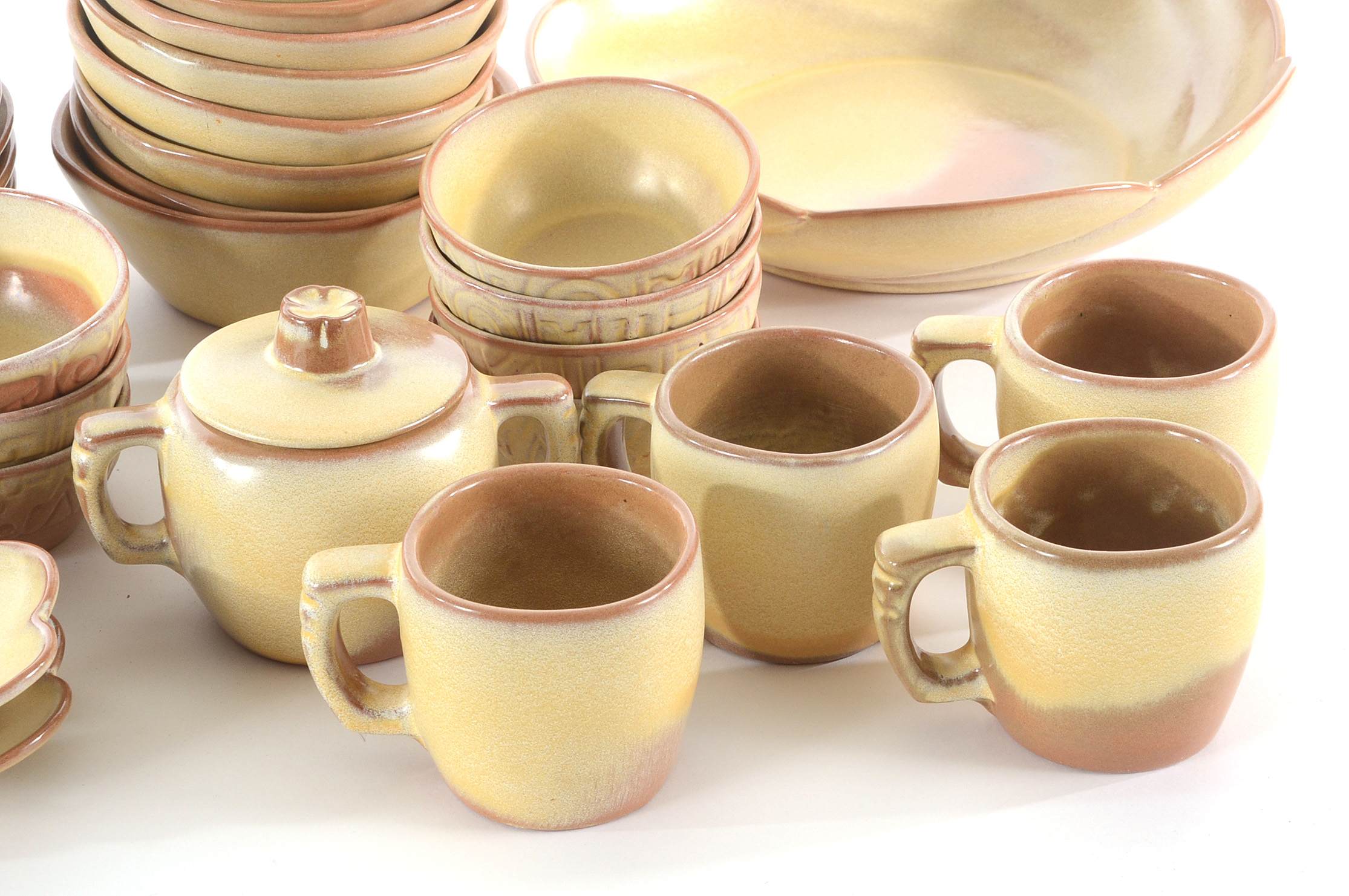 Set of Frankoma "Plainsman" Pottery