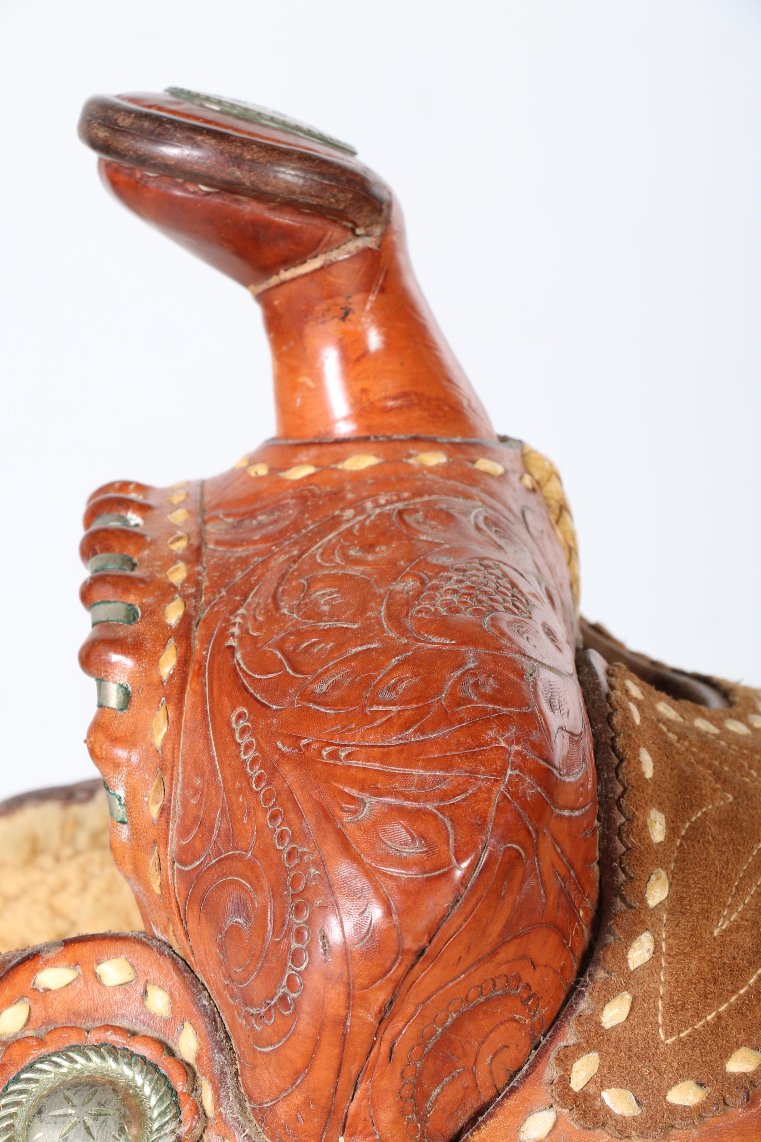 Billy Cook Leather Saddle and Accessories