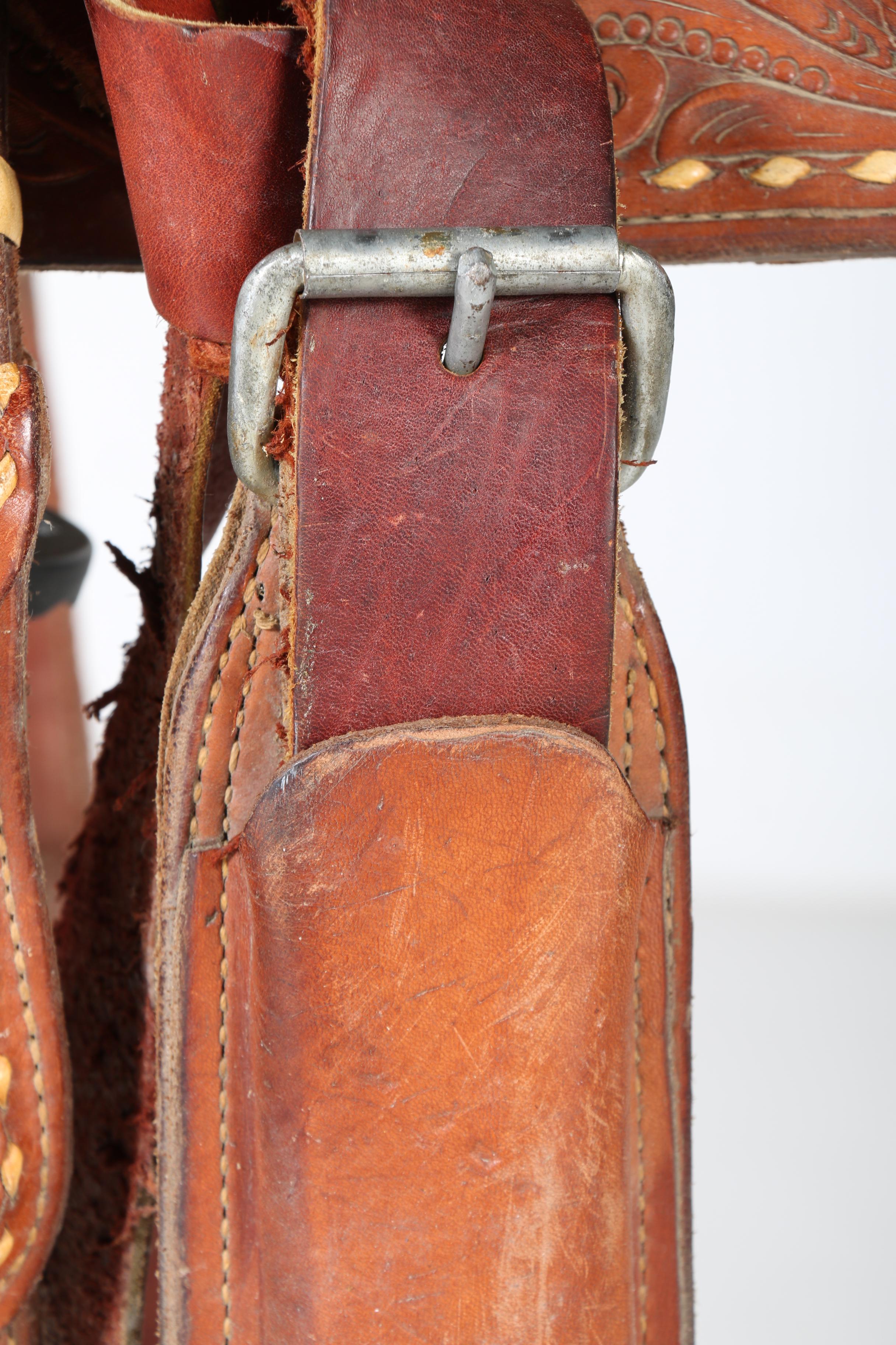 Billy Cook Leather Saddle and Accessories