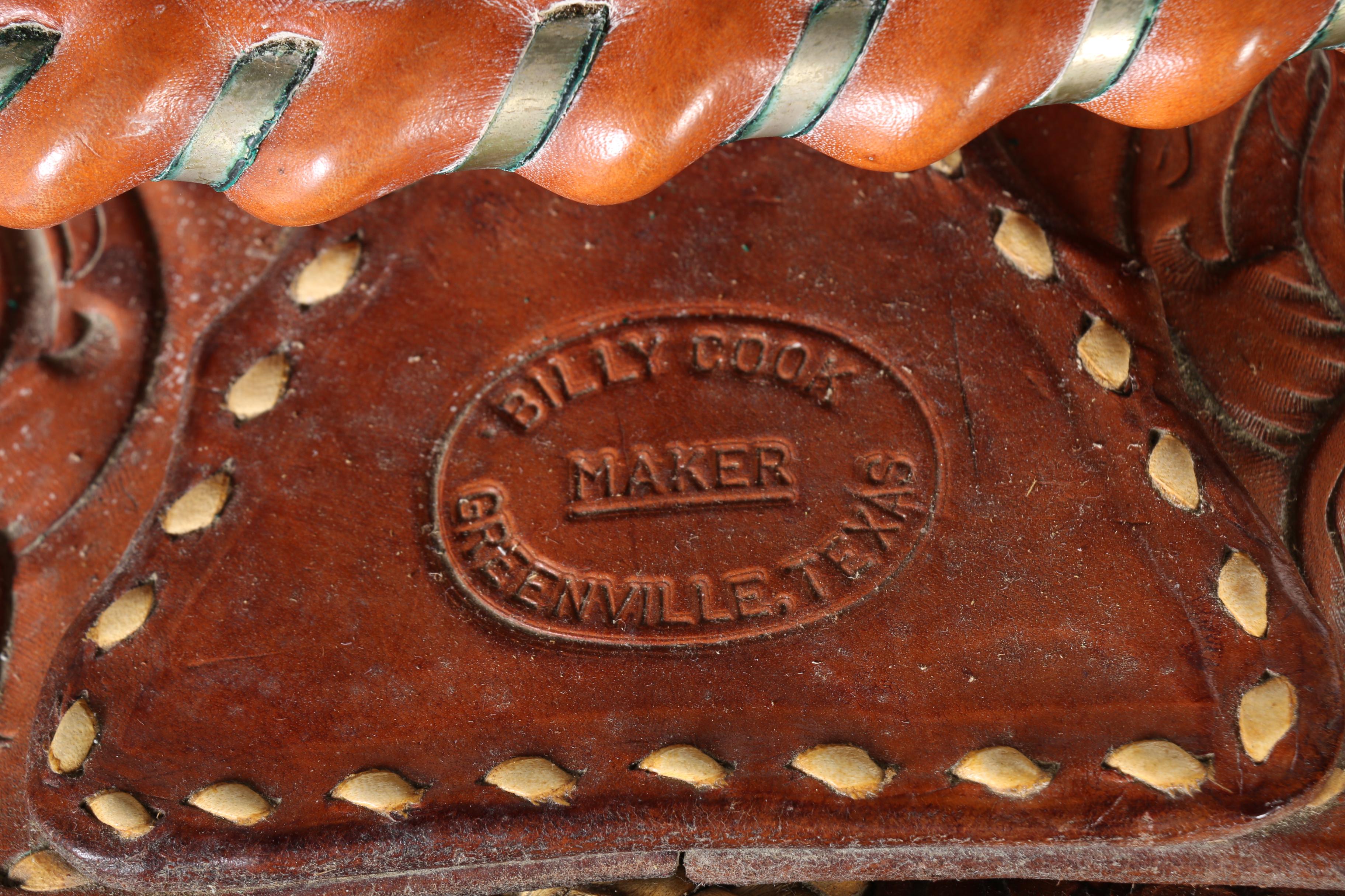Billy Cook Leather Saddle and Accessories