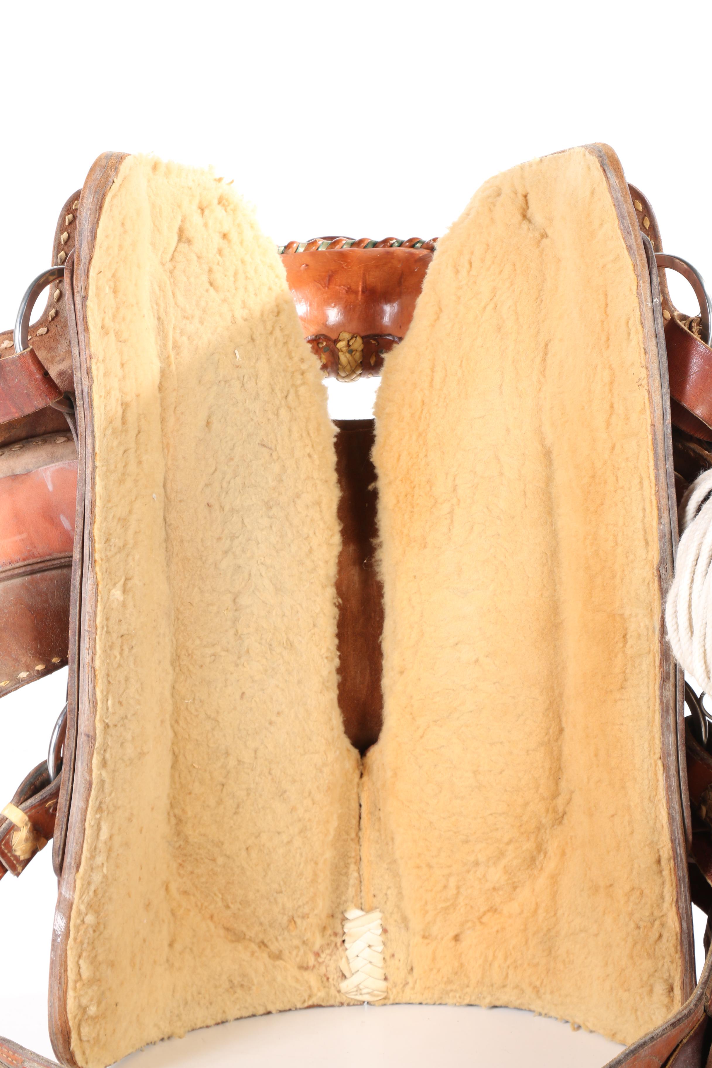 Billy Cook Leather Saddle and Accessories