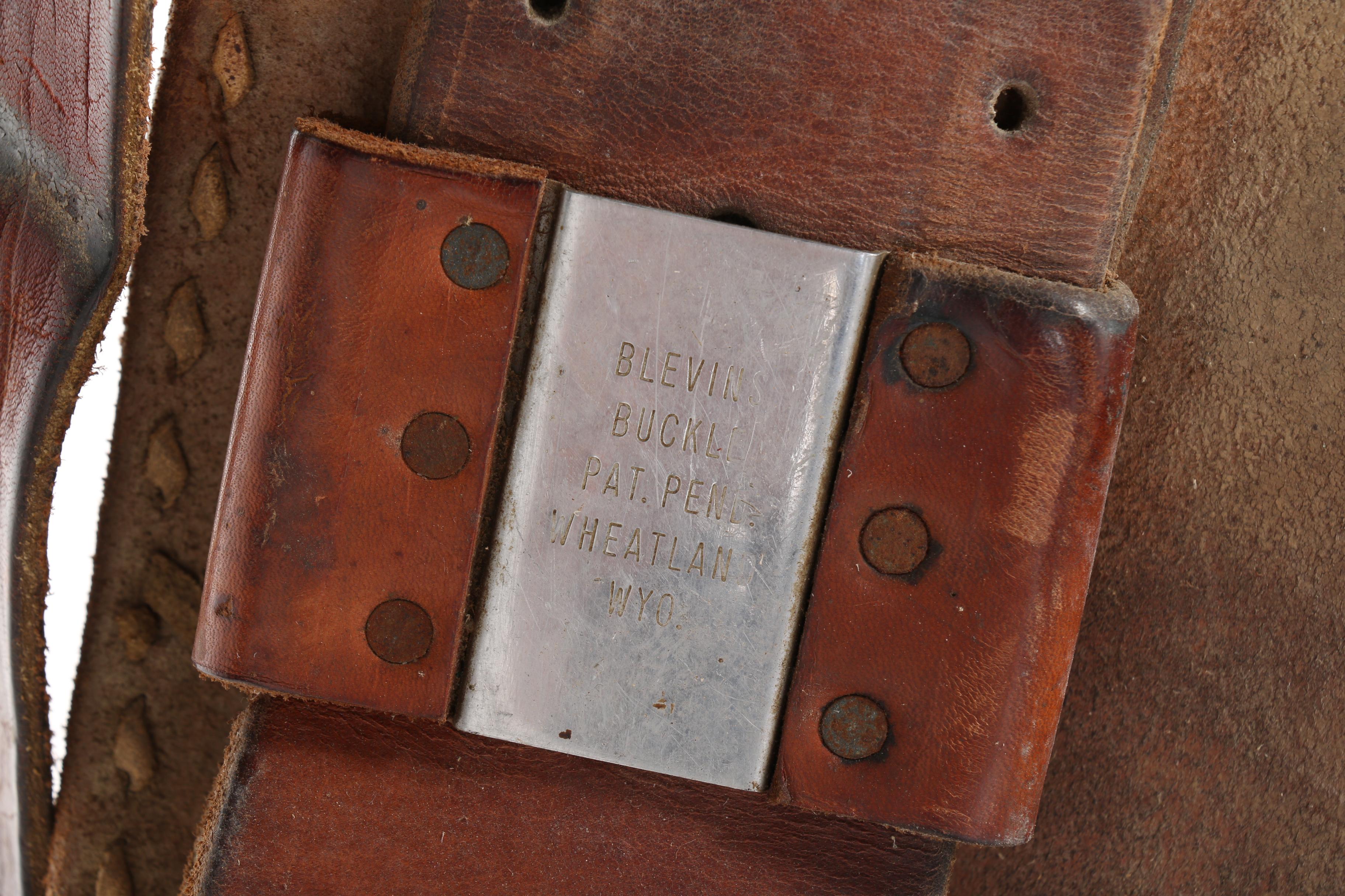 Billy Cook Leather Saddle and Accessories