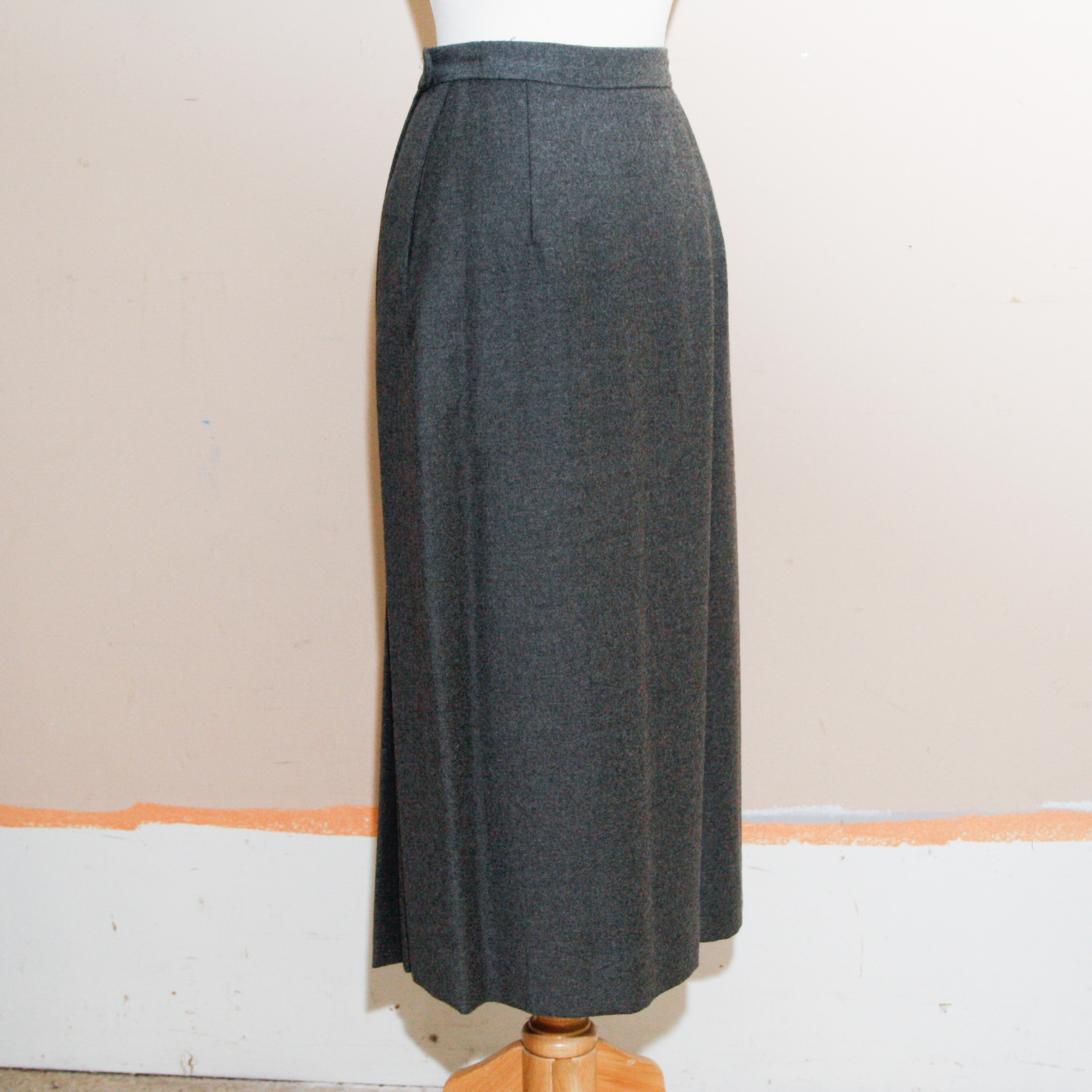 Group of  Mid-Length Wool Skirts Including Perry Ellis