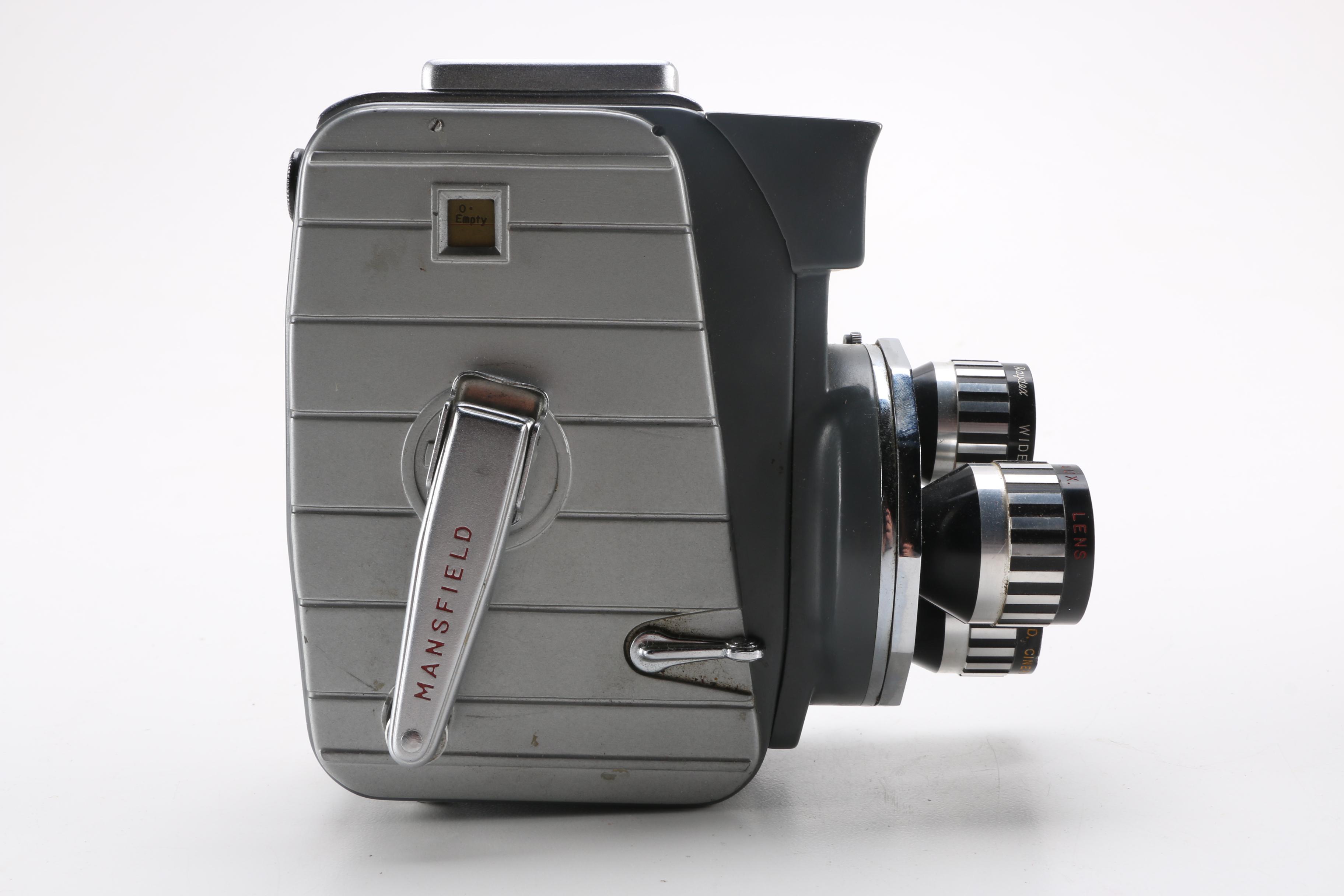 Mid-Century Mansfield Industries "Holiday II" 8 mm Camera