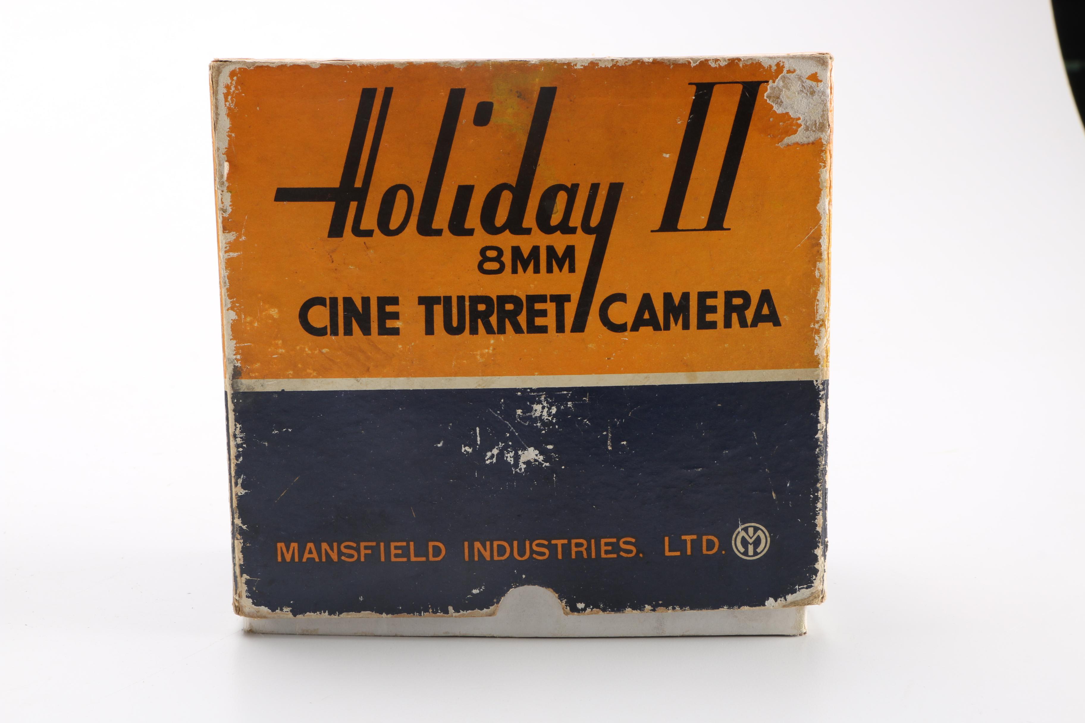 Mid-Century Mansfield Industries "Holiday II" 8 mm Camera