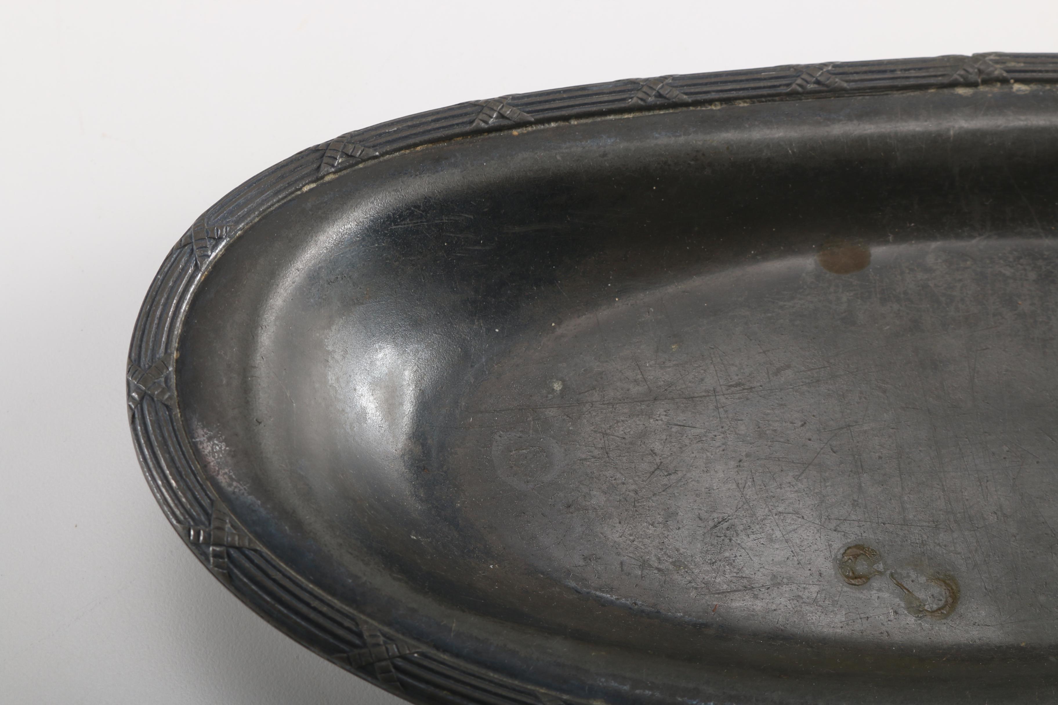 Assortment of Pewter and Silver Tone Tableware