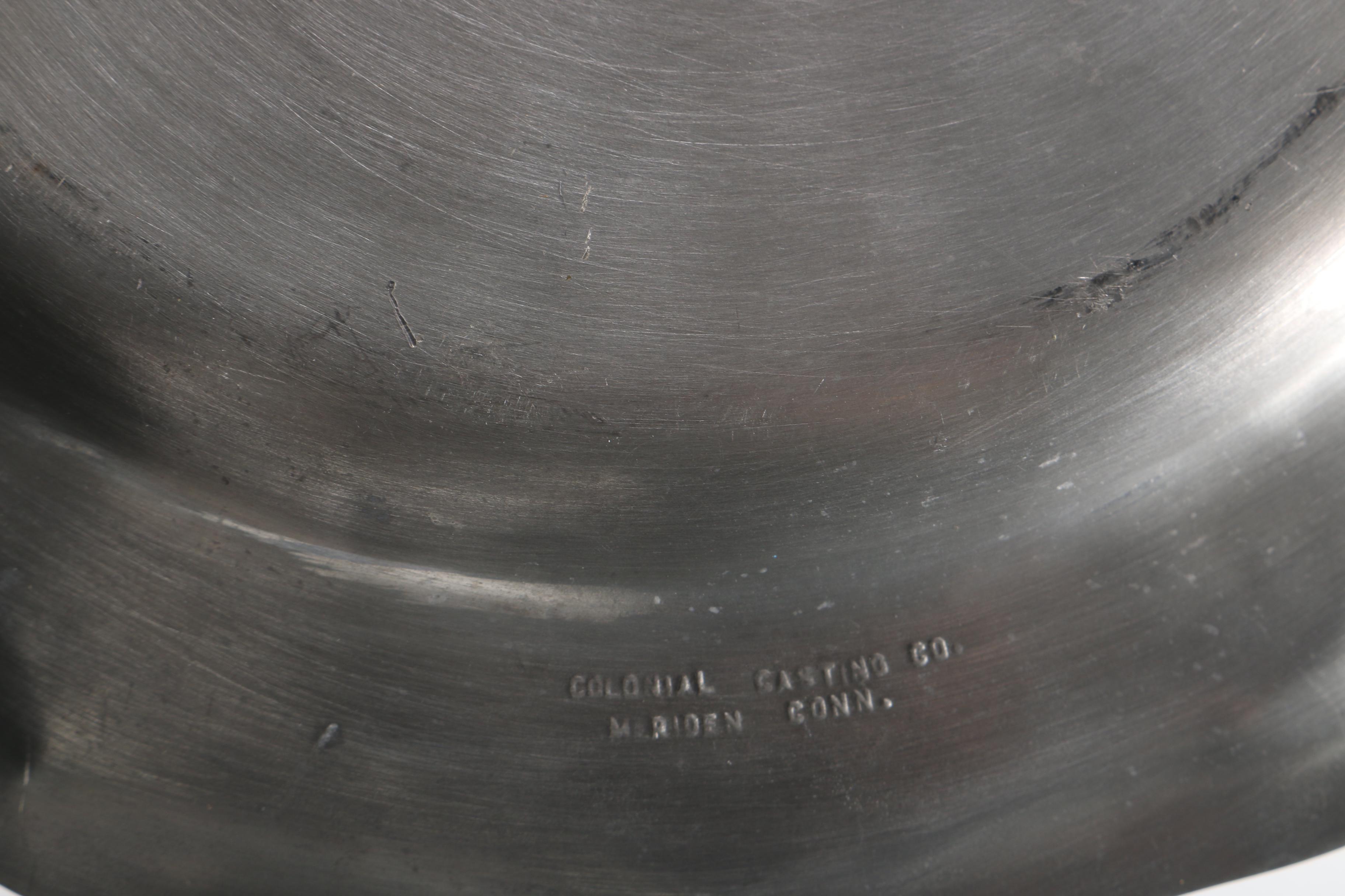 Assortment of Pewter and Silver Tone Tableware