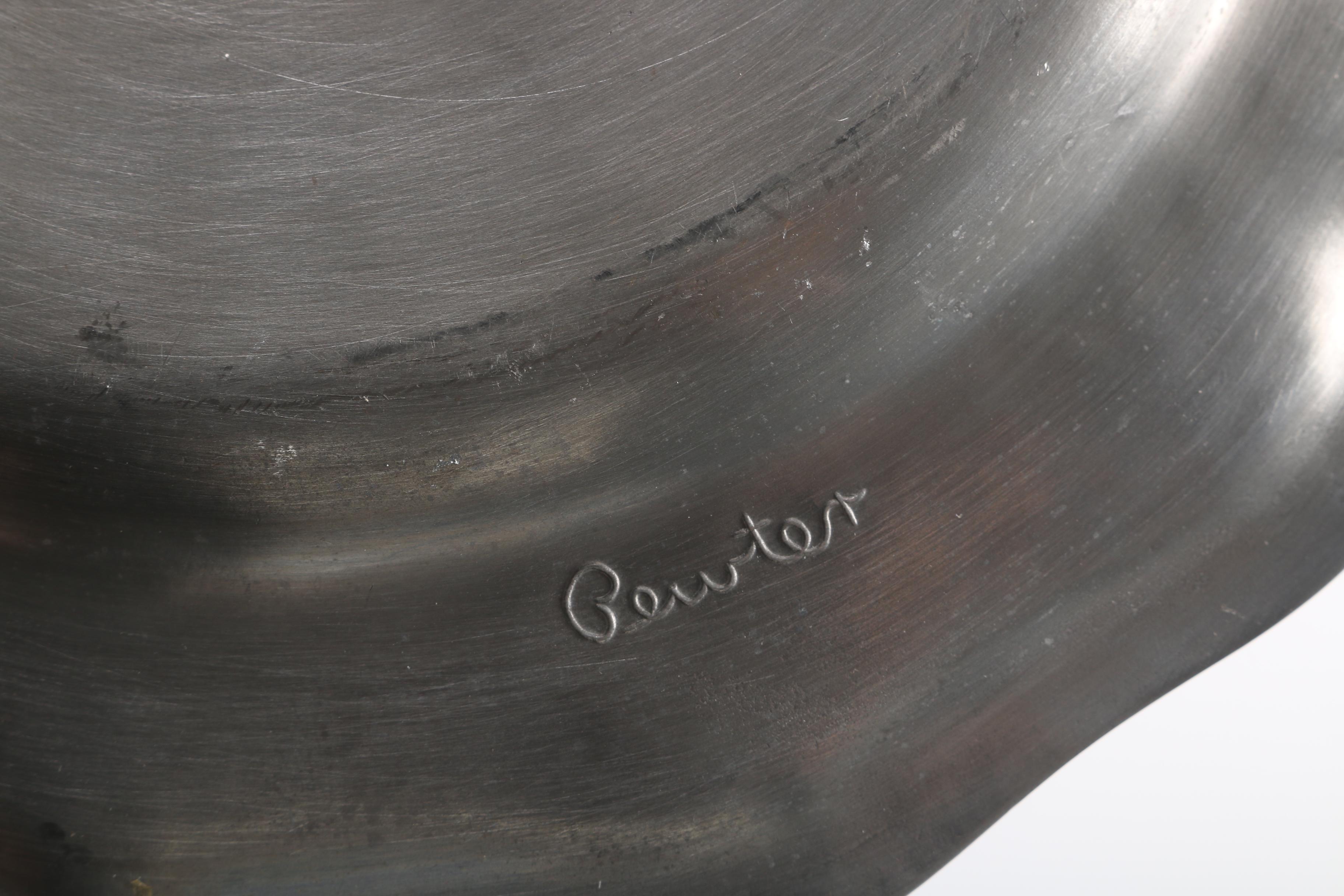 Assortment of Pewter and Silver Tone Tableware