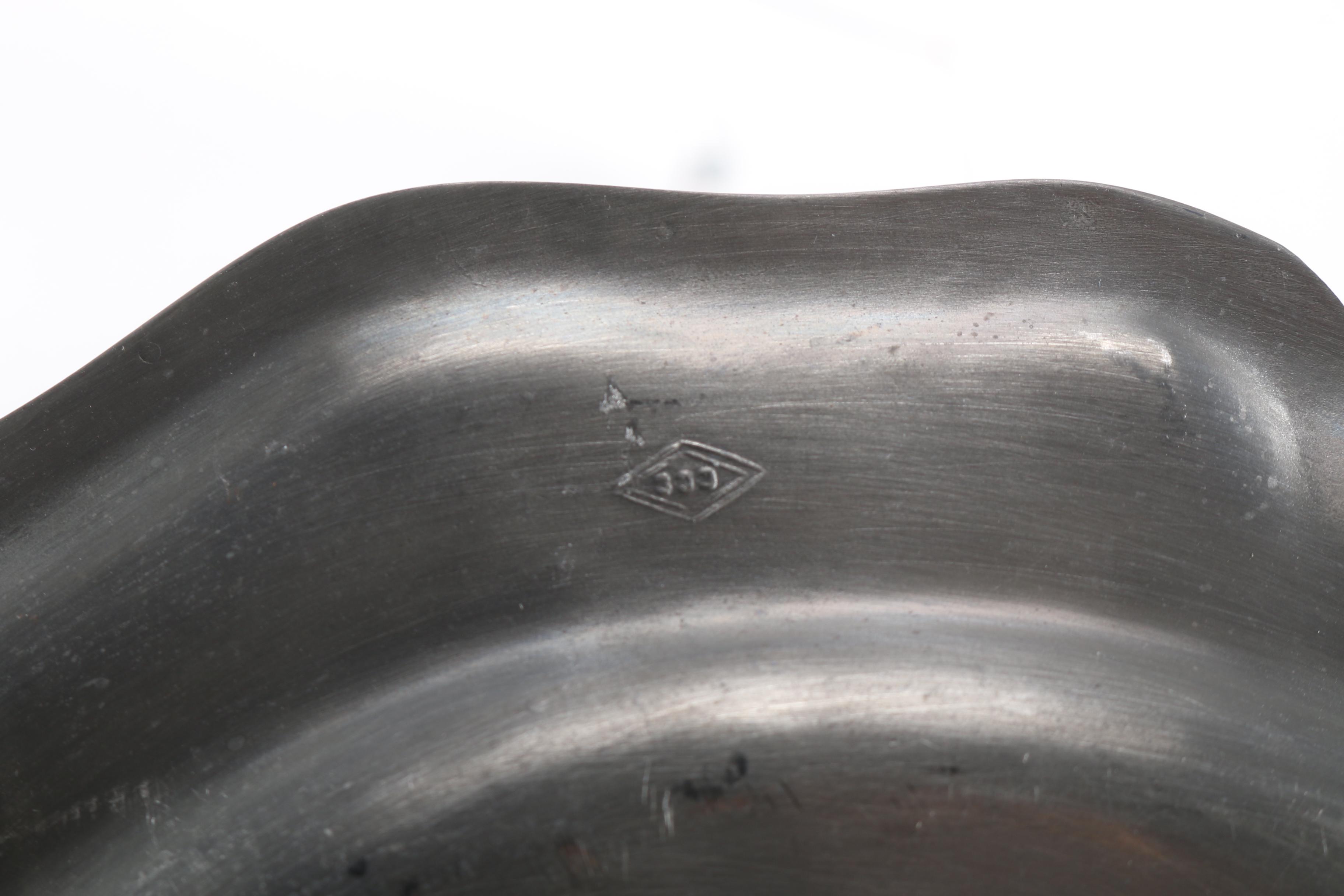 Assortment of Pewter and Silver Tone Tableware