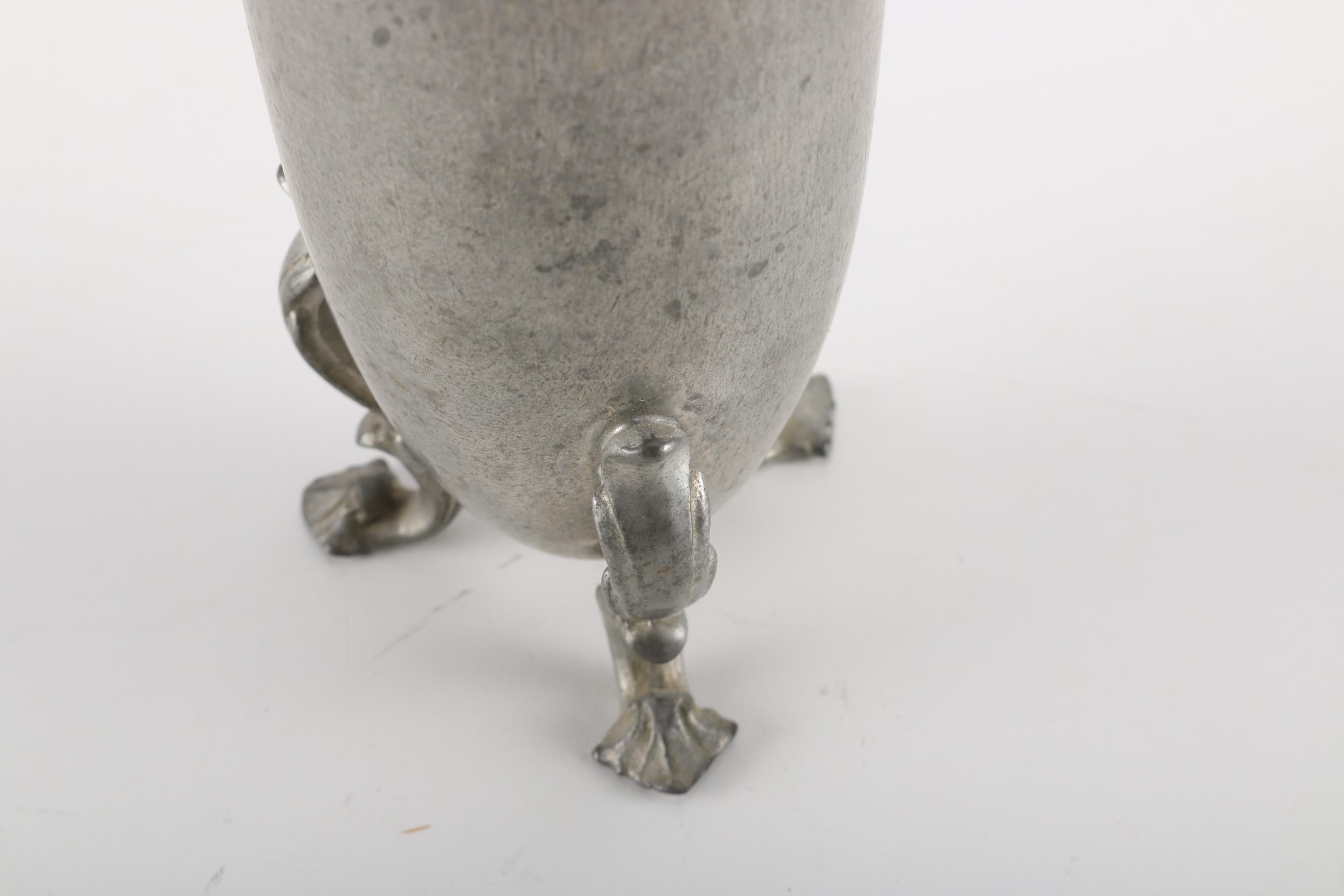 Assortment of Pewter and Silver Tone Tableware