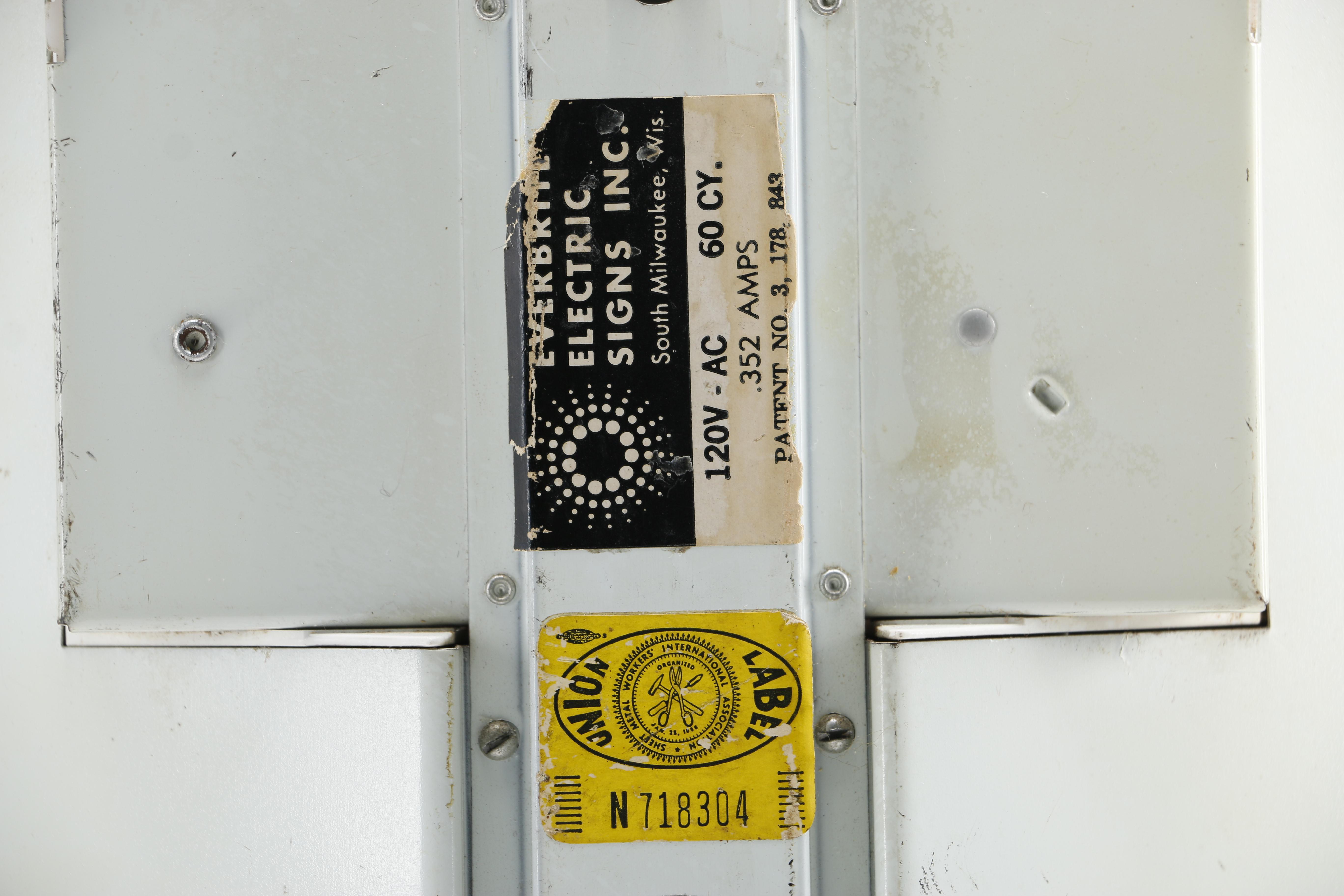 Vintage Schlitz Sign