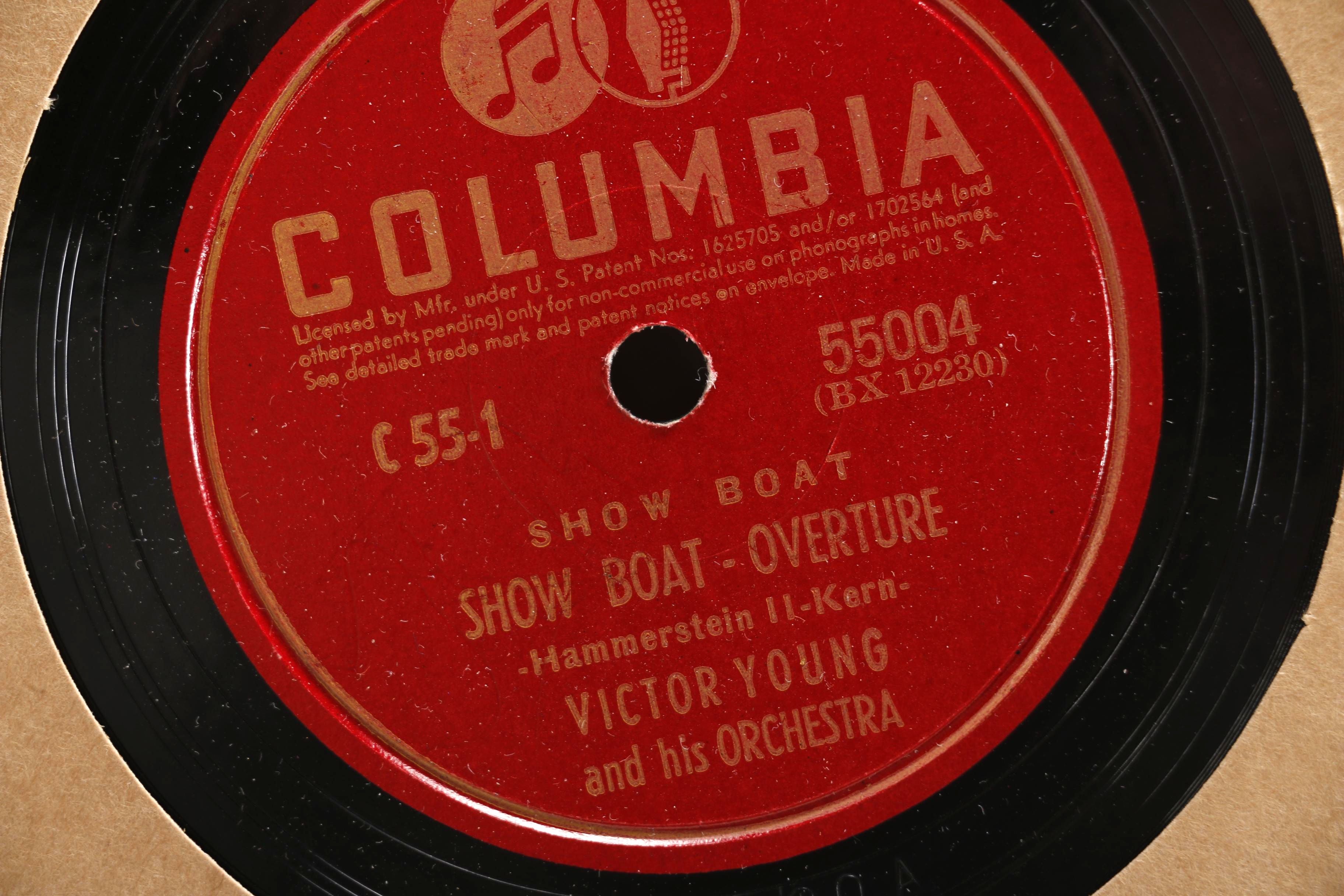 "Showboat" Musical Soundtrack 78 rpm Record Set
