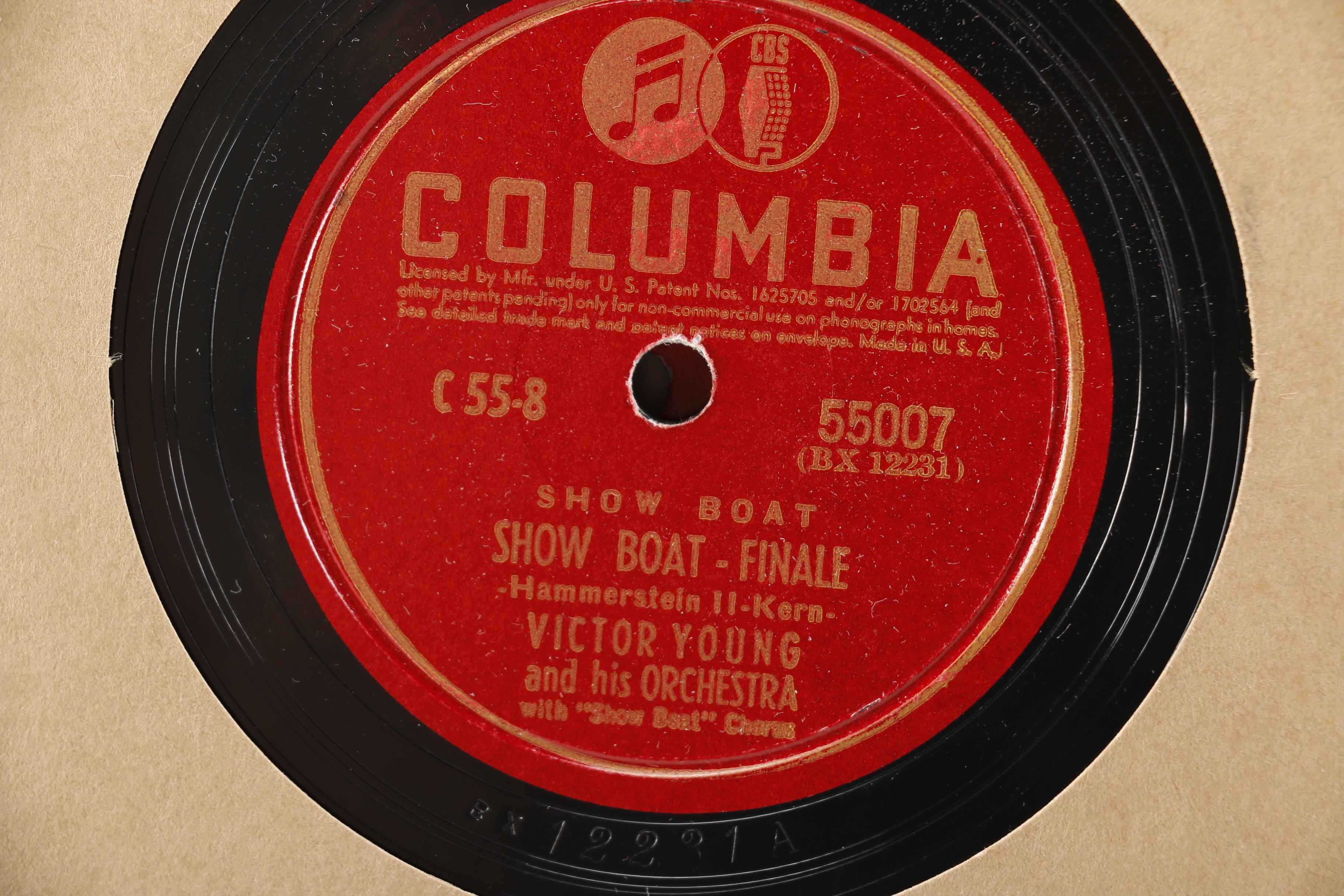"Showboat" Musical Soundtrack 78 rpm Record Set