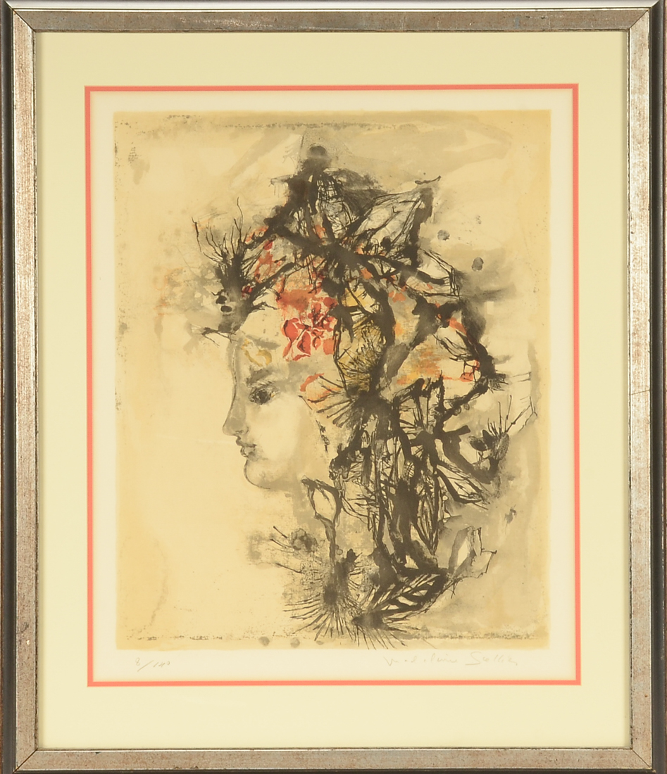 Madeleine Scellier Signed Limited Edition Hand-Pulled Lithograph