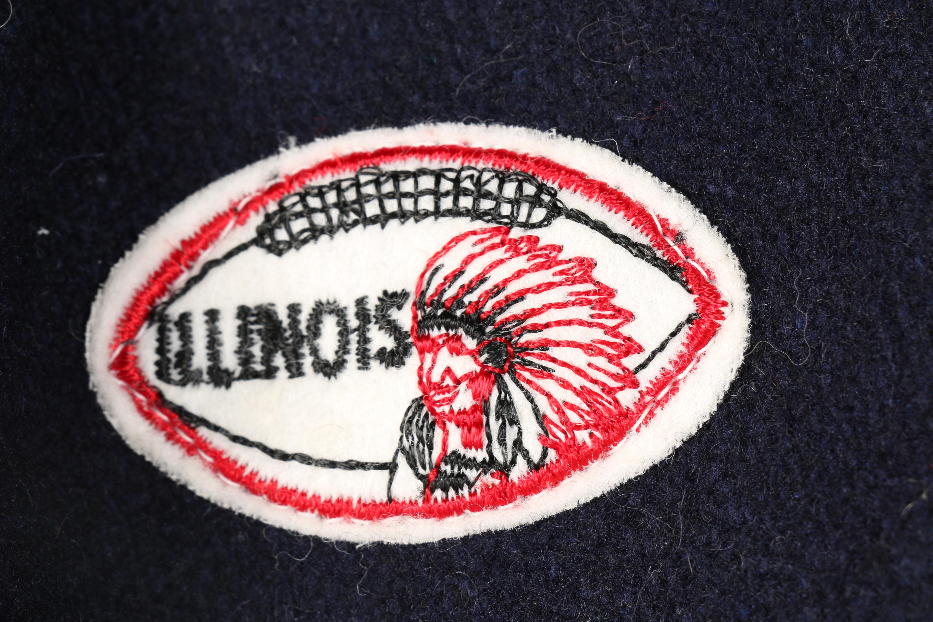 Vintage Kids College Football Coat