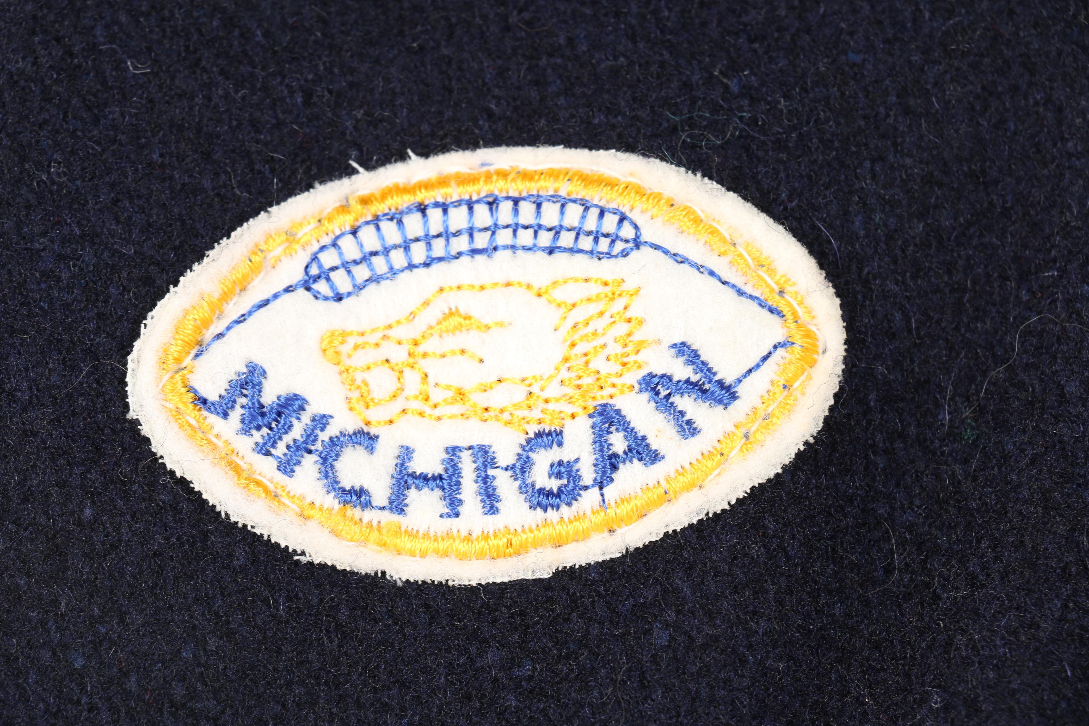 Vintage Kids College Football Coat