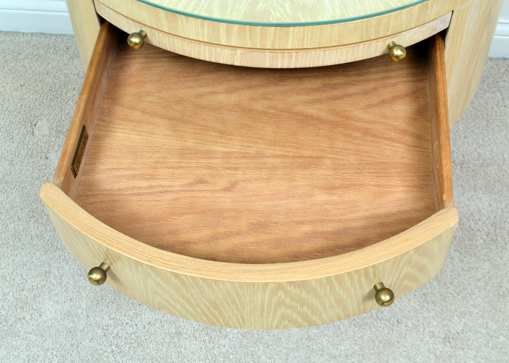 Drum Style Accent Table by Century